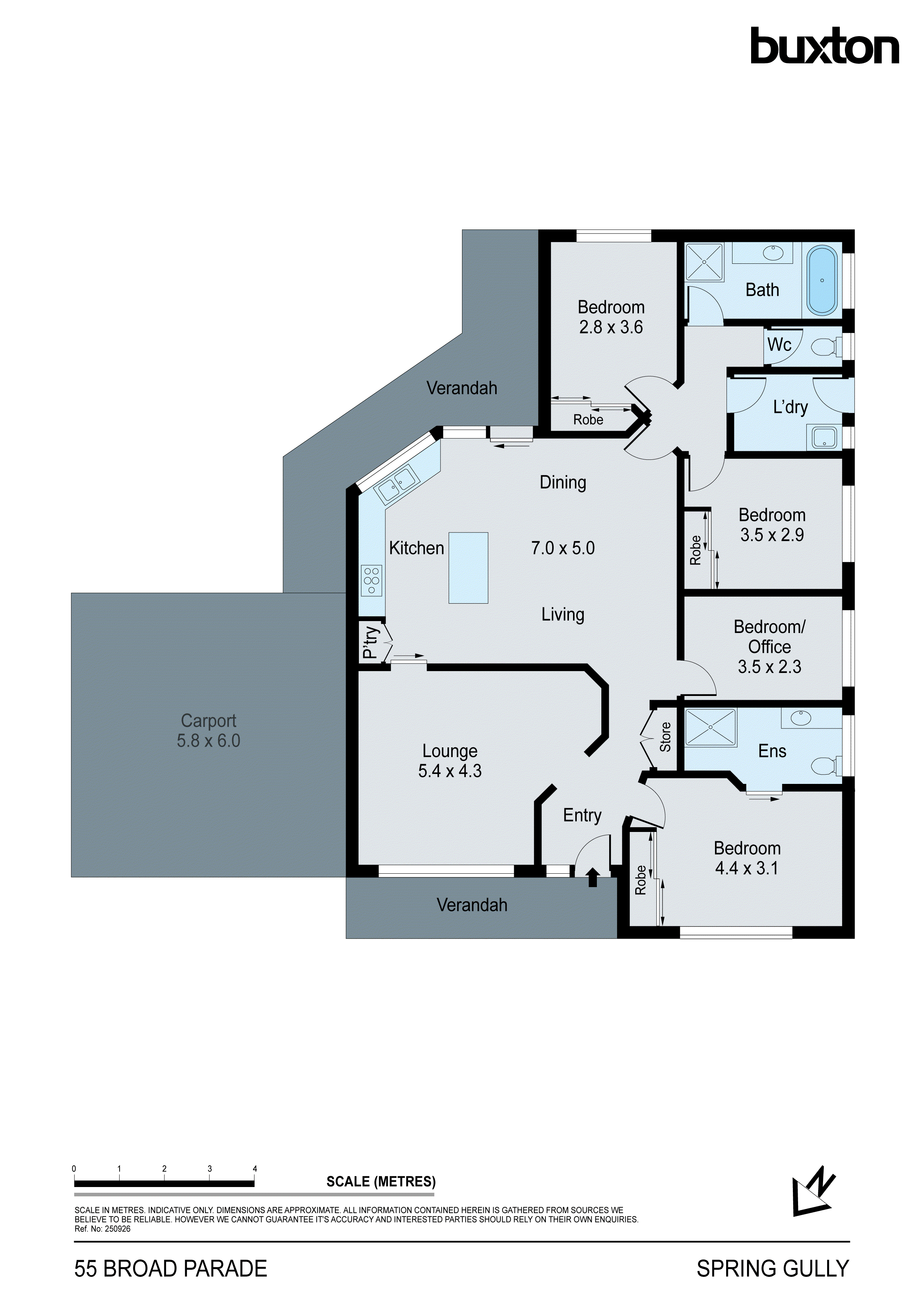 55 Broad Parade, Spring Gully VIC 3550 - Floorplan