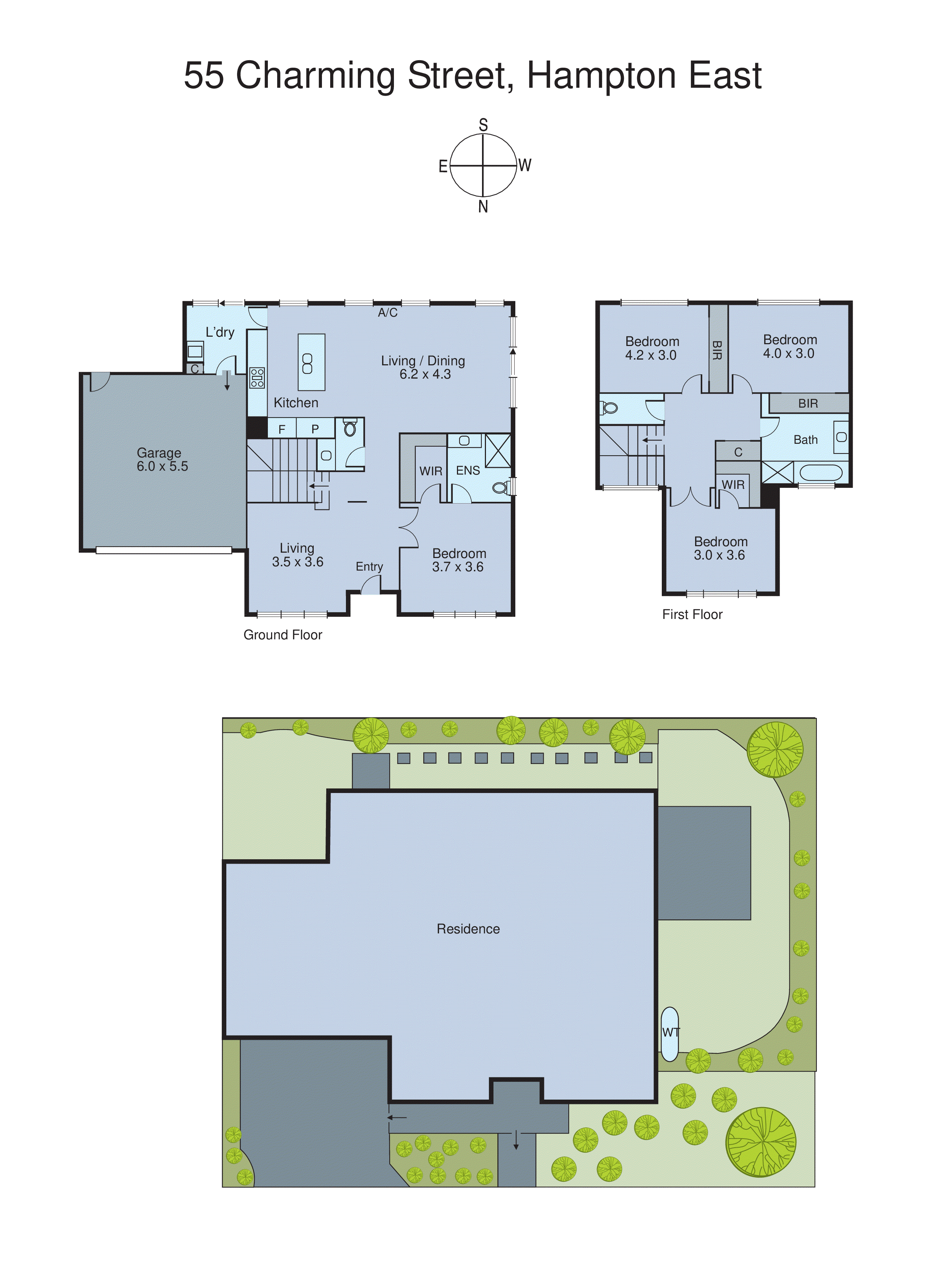 55 Charming Street, Hampton East VIC 3188 - Floorplan