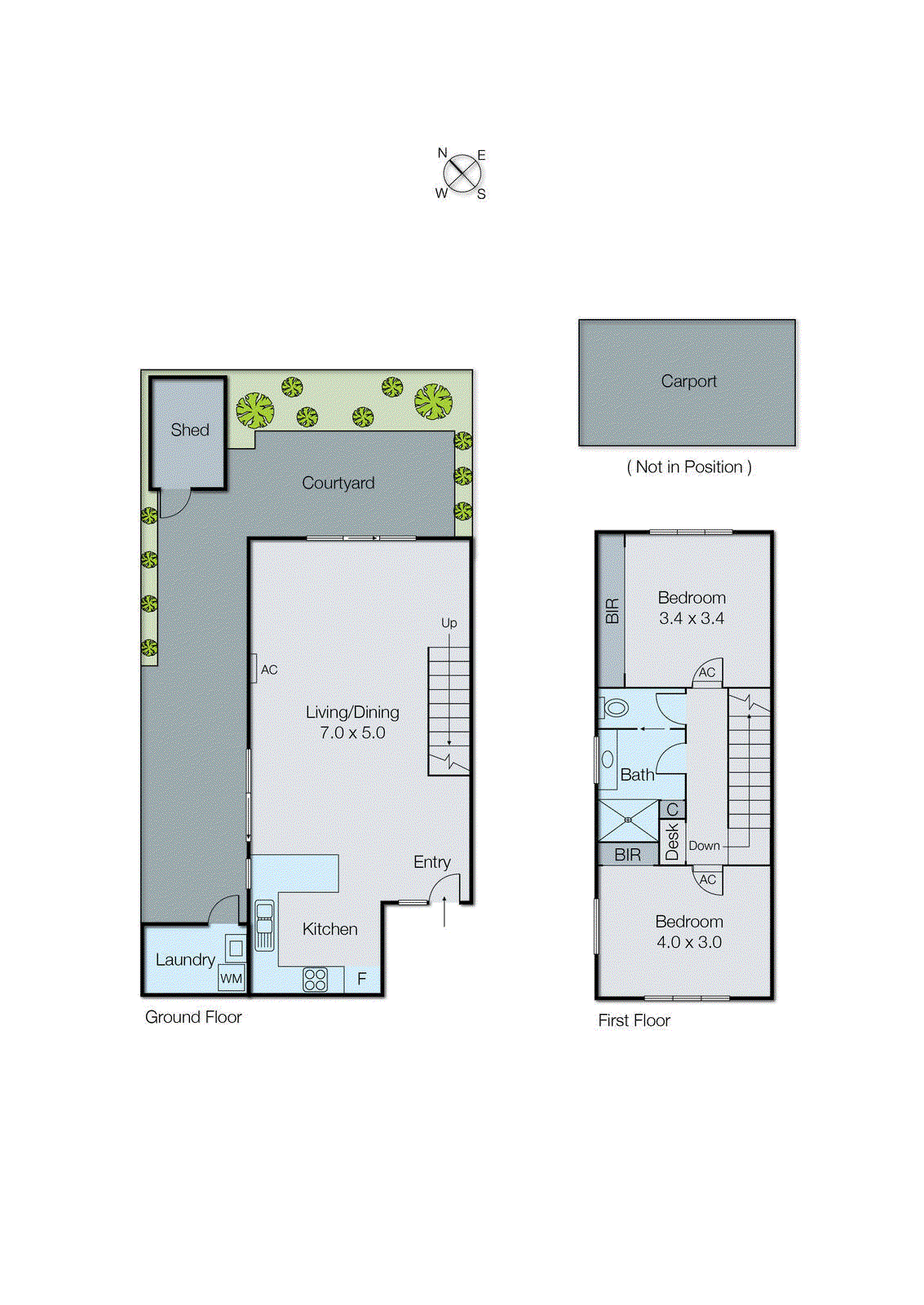 5/5 Collington Avenue, Brighton VIC 3186 - Floorplan