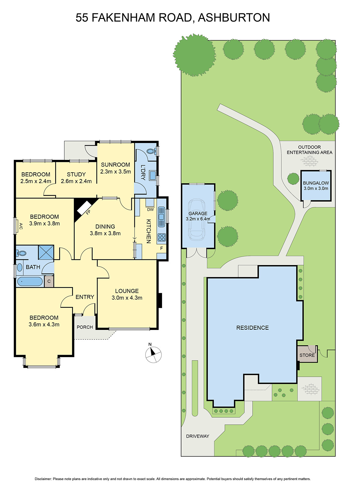 55 Fakenham Road, Ashburton VIC 3147 - Floorplan