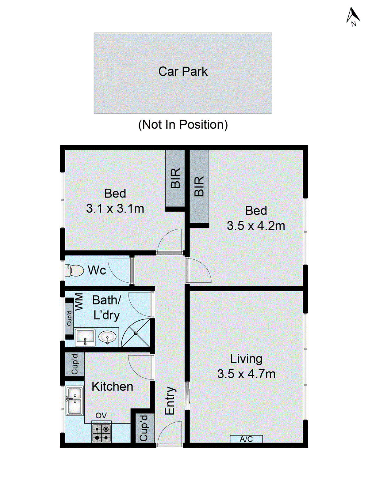 5/5 Greville Street, Huntingdale VIC 3166 - Floorplan