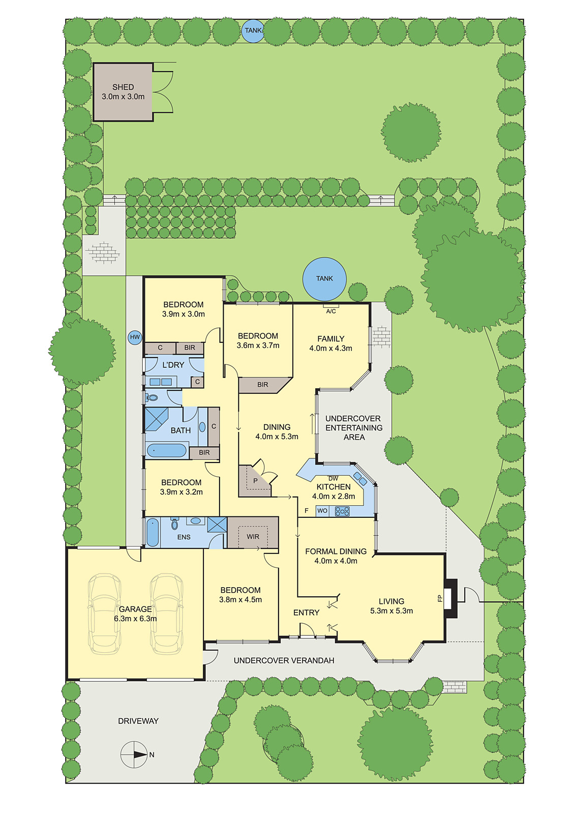 55 James Cook Drive, Wandana Heights VIC 3216 - Floorplan