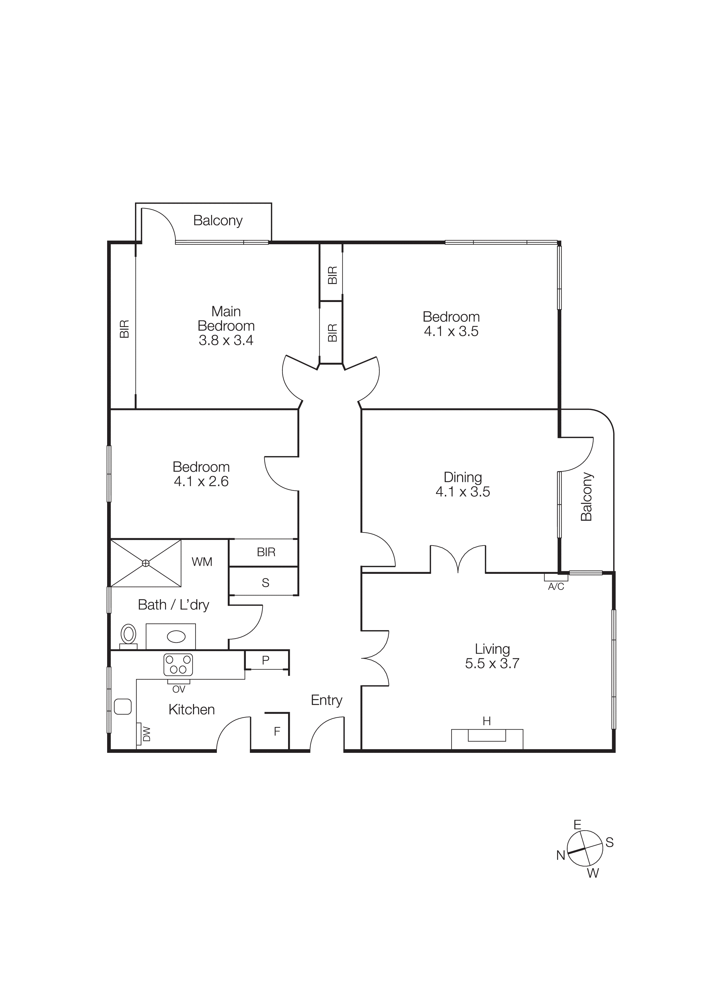 5/5 Jessamine Avenue, Prahran VIC 3181 - Floorplan