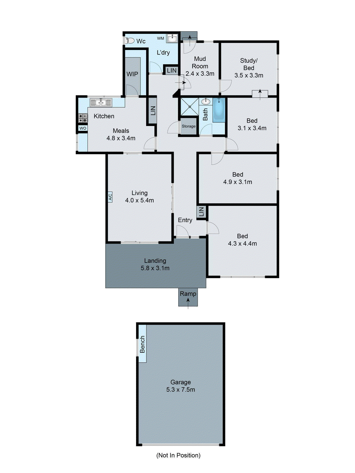 55 Larcombe Street, Highton VIC 3216 - Floorplan