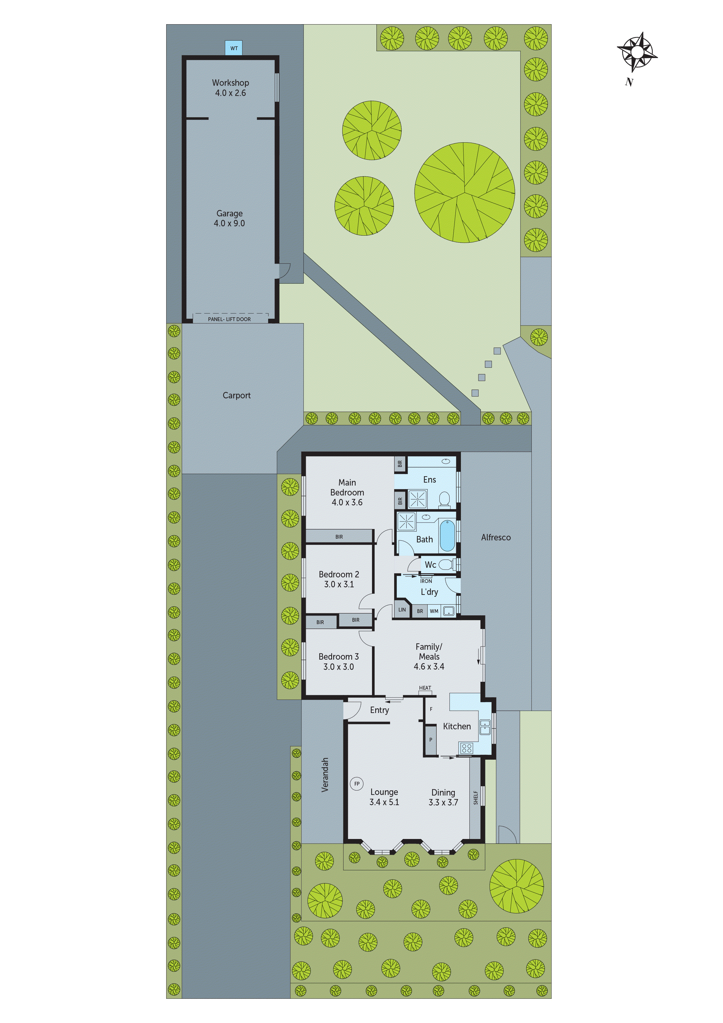 55 Meadowvale Drive, Grovedale VIC 3216 - Floorplan