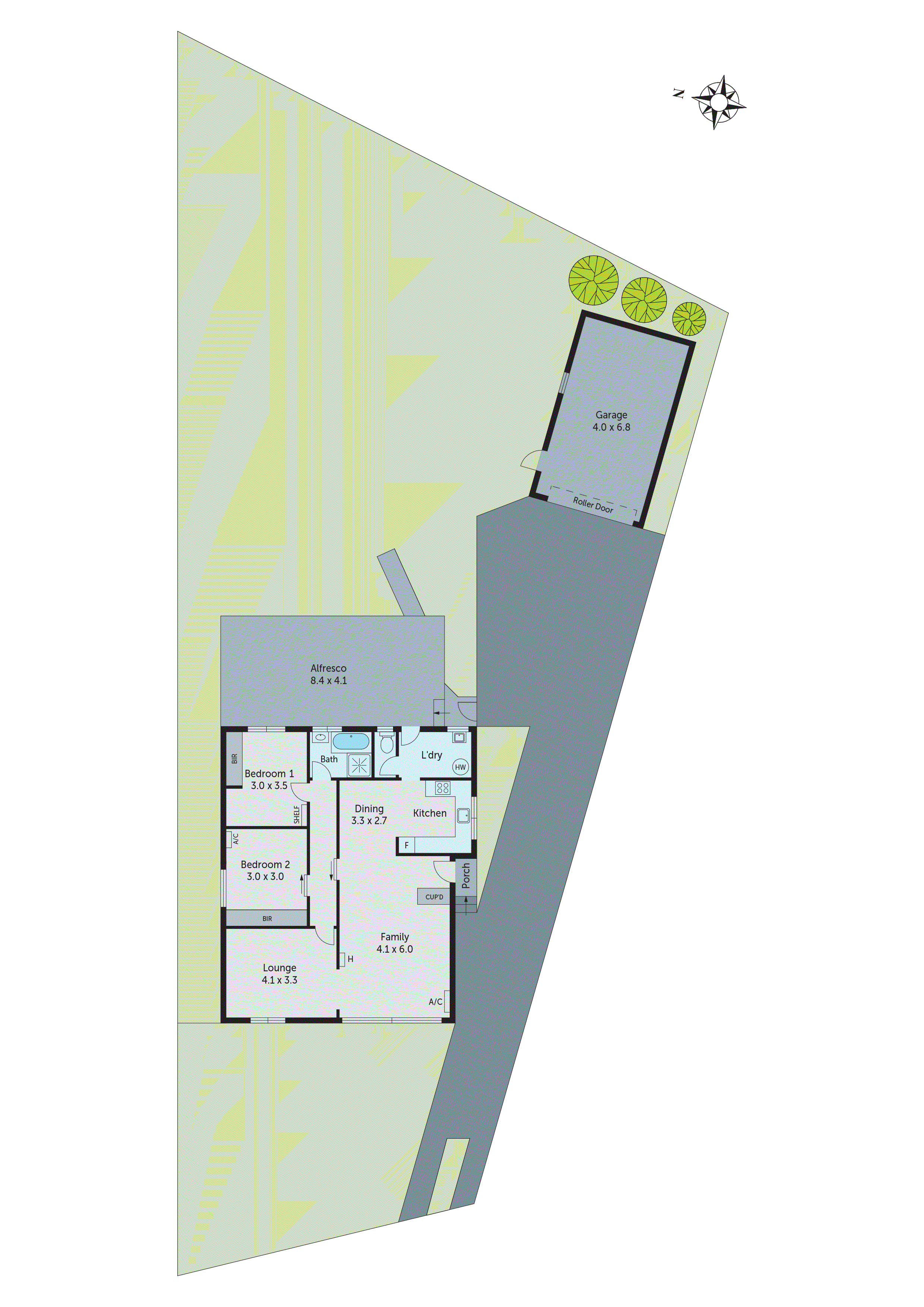 55 Neptune Avenue, Newcomb VIC 3219 - Floorplan