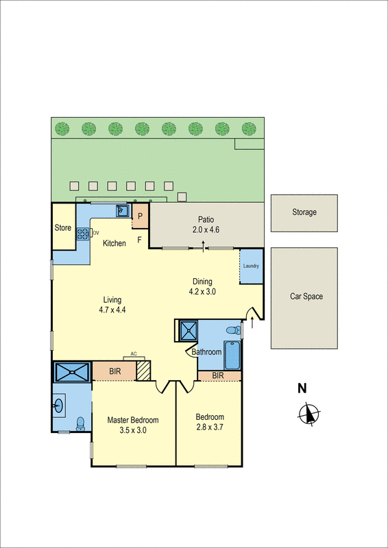 5/5 Phillip Street, Mentone VIC 3194 - Floorplan