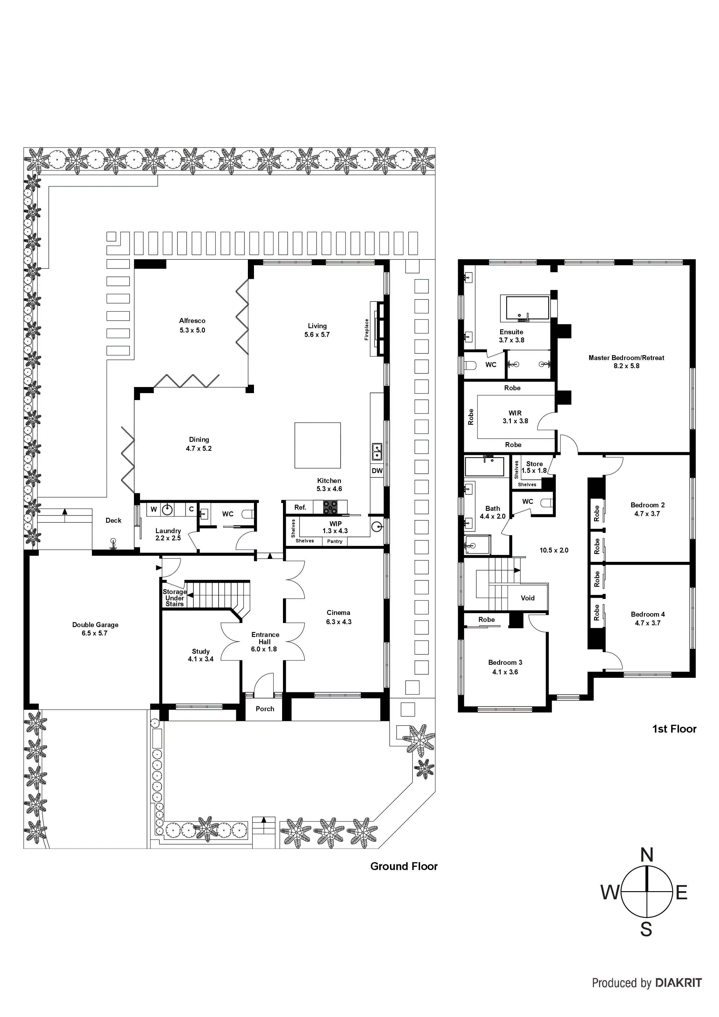 55 Second Street, Black Rock VIC 3193 - Floorplan