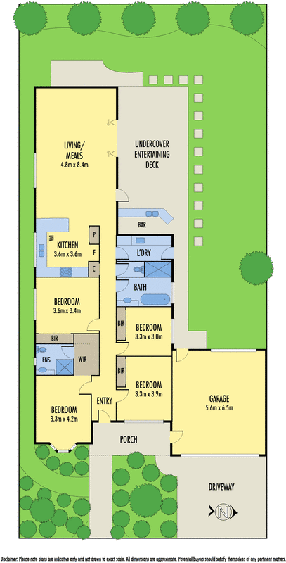 55 Shannon Avenue, Manifold Heights VIC 3218 - Floorplan