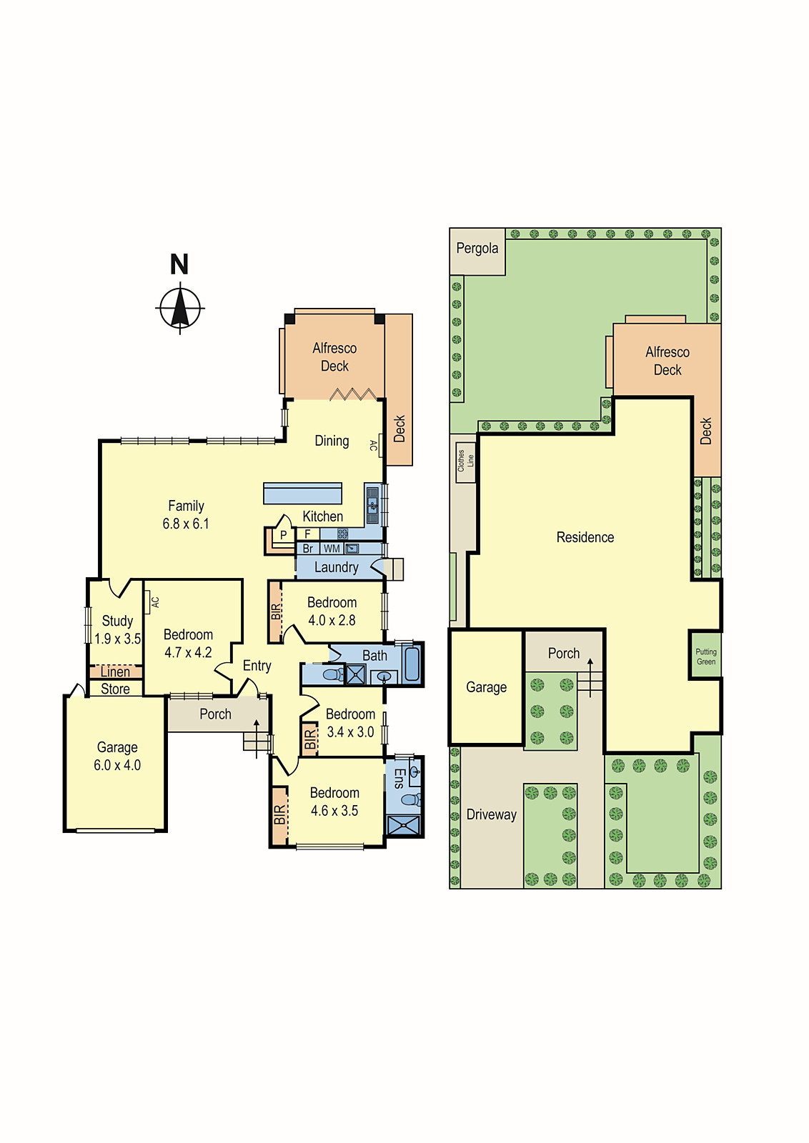 55 Swinden Avenue, Cheltenham VIC 3192 - Floorplan