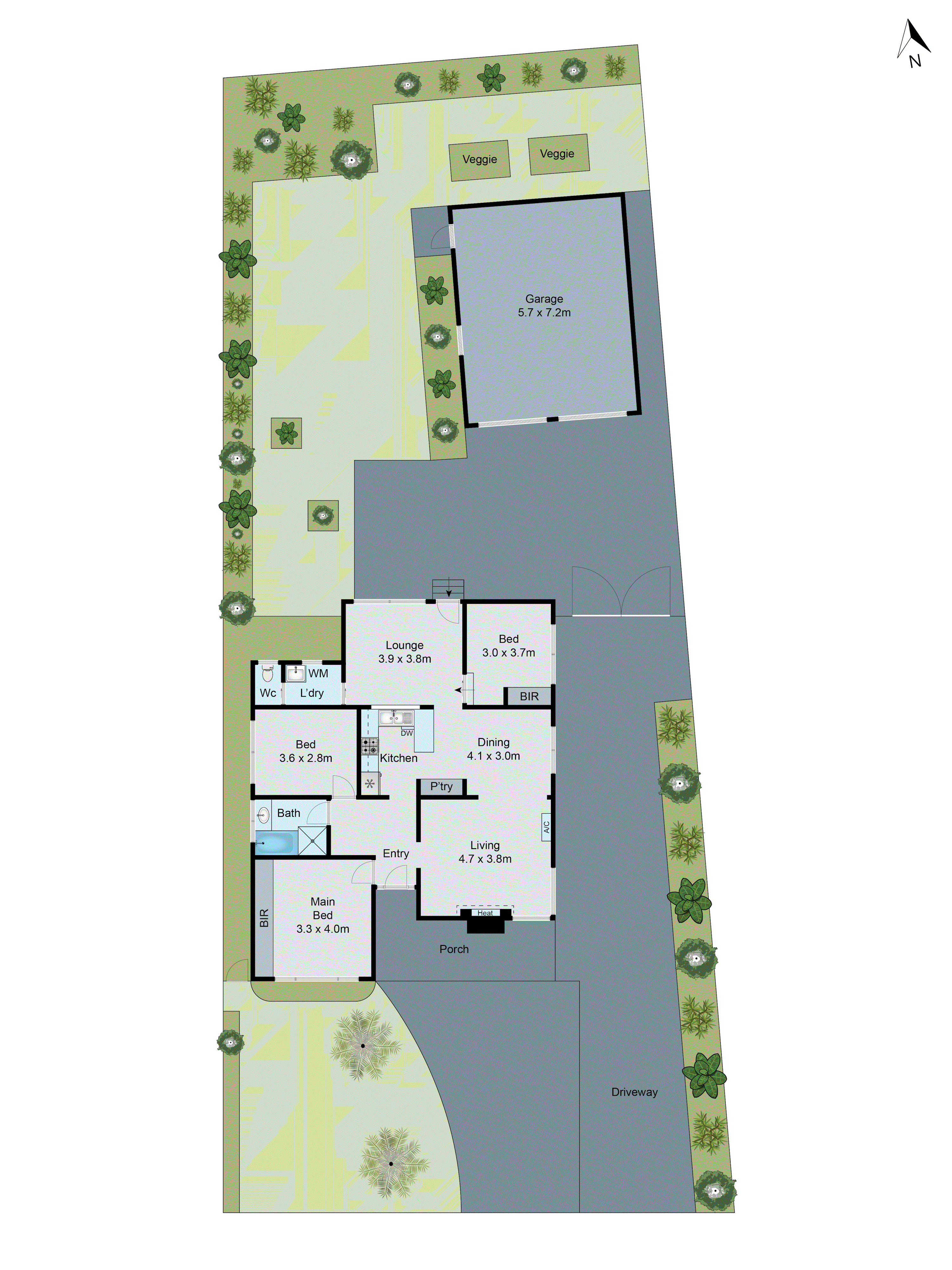 55 Townsend Road, Whittington VIC 3219 - Floorplan