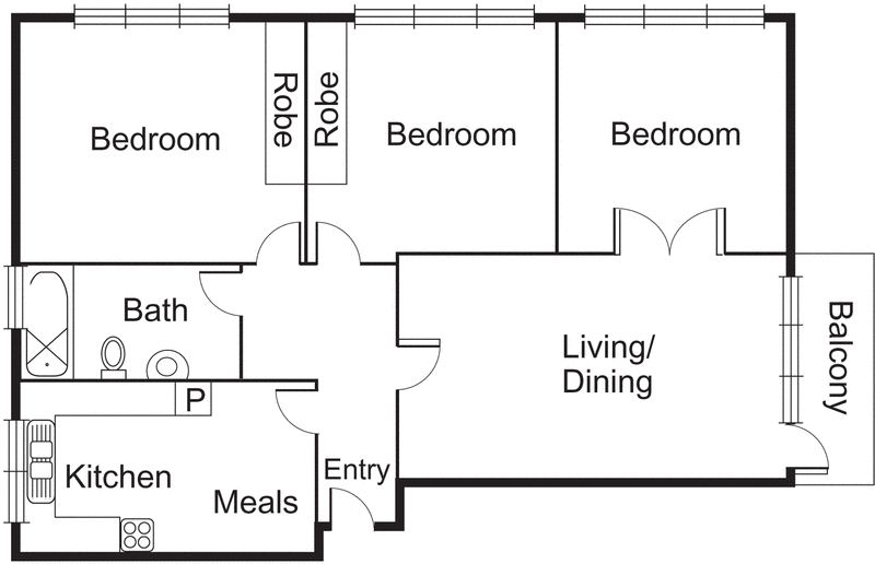 5/50 Robert Street, Bentleigh VIC 3204 - Floorplan