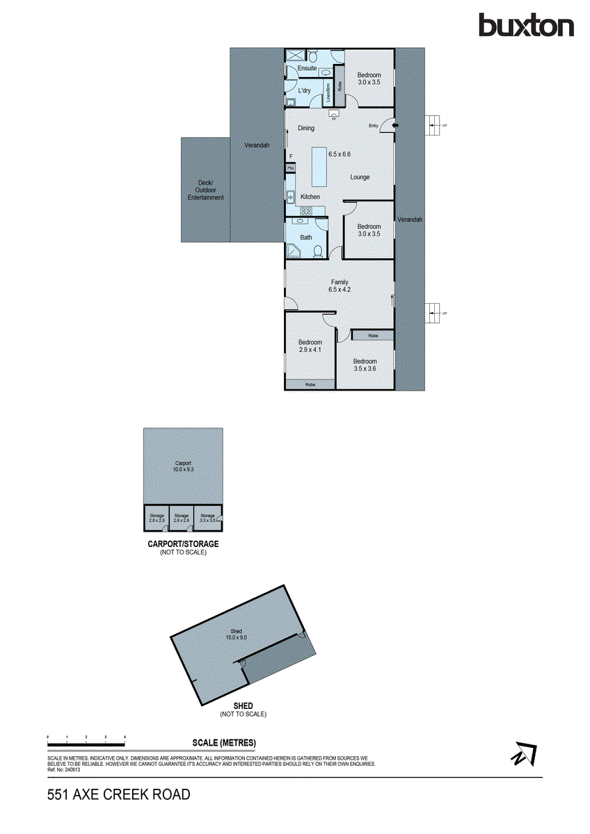 551 Axe Creek Road, Axe Creek VIC 3551 - Floorplan