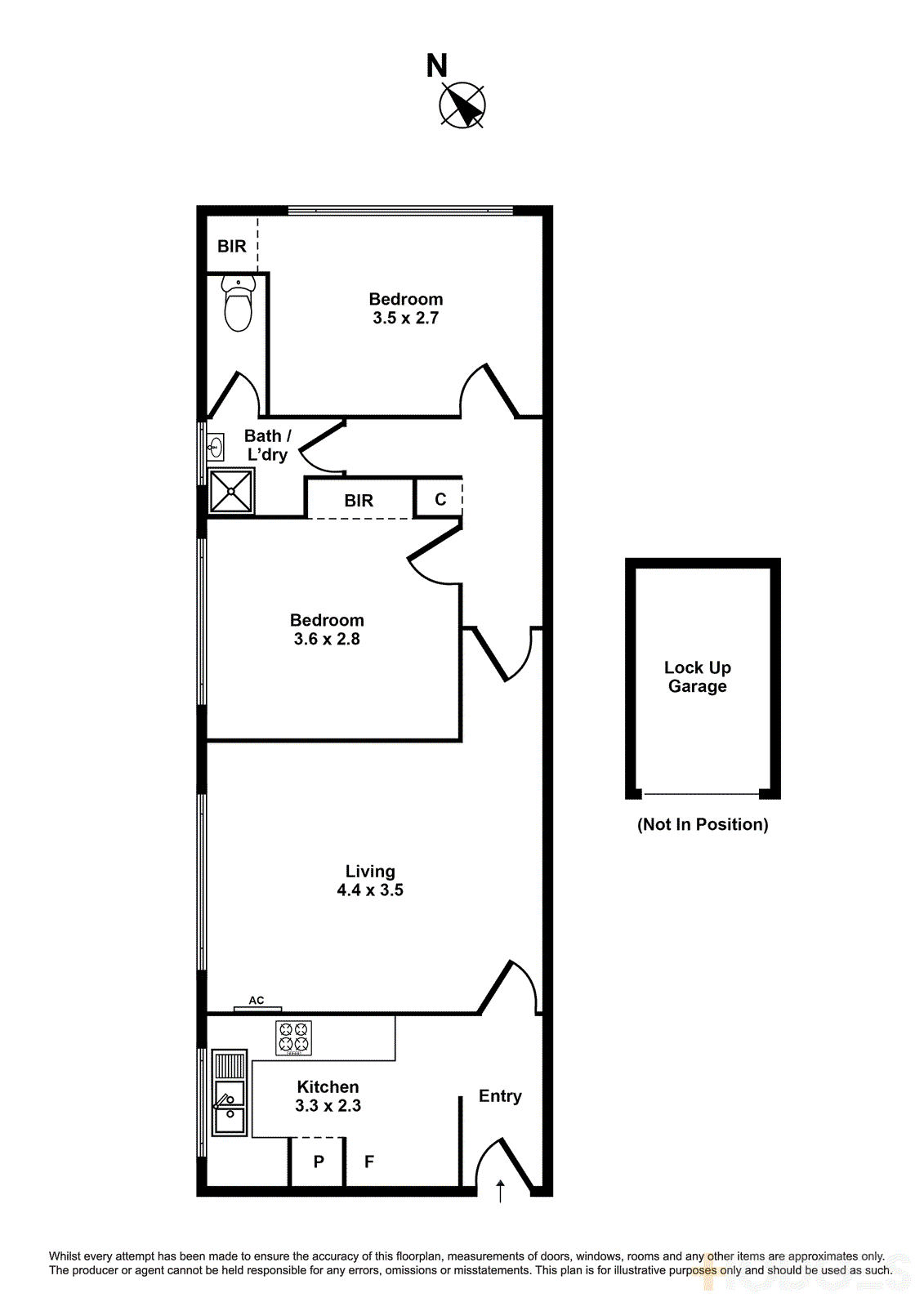 5/51 Napier Street, Footscray VIC 3011 - Floorplan
