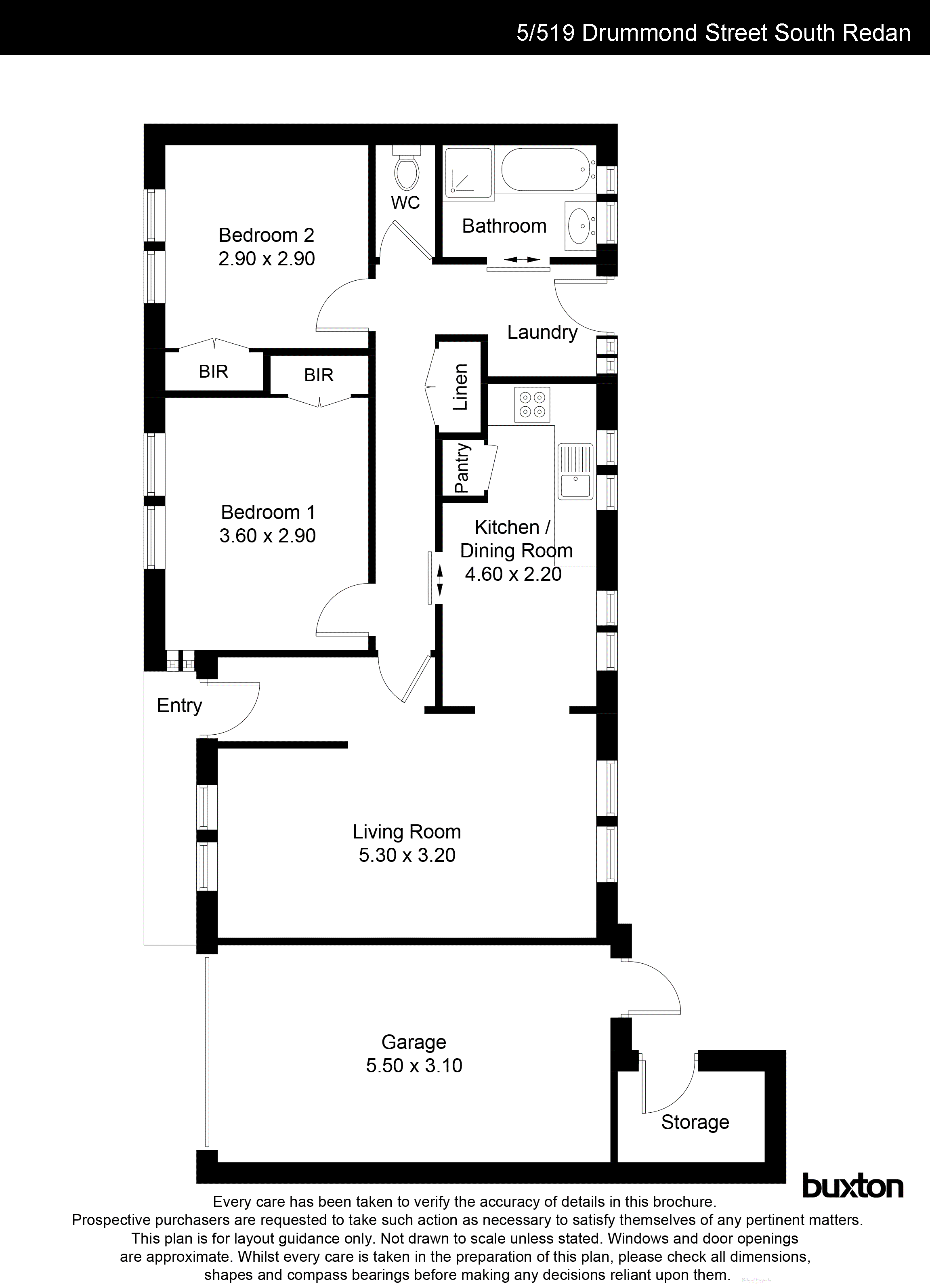 5/519 Drummond Street South, Ballarat Central VIC 3350 - Floorplan