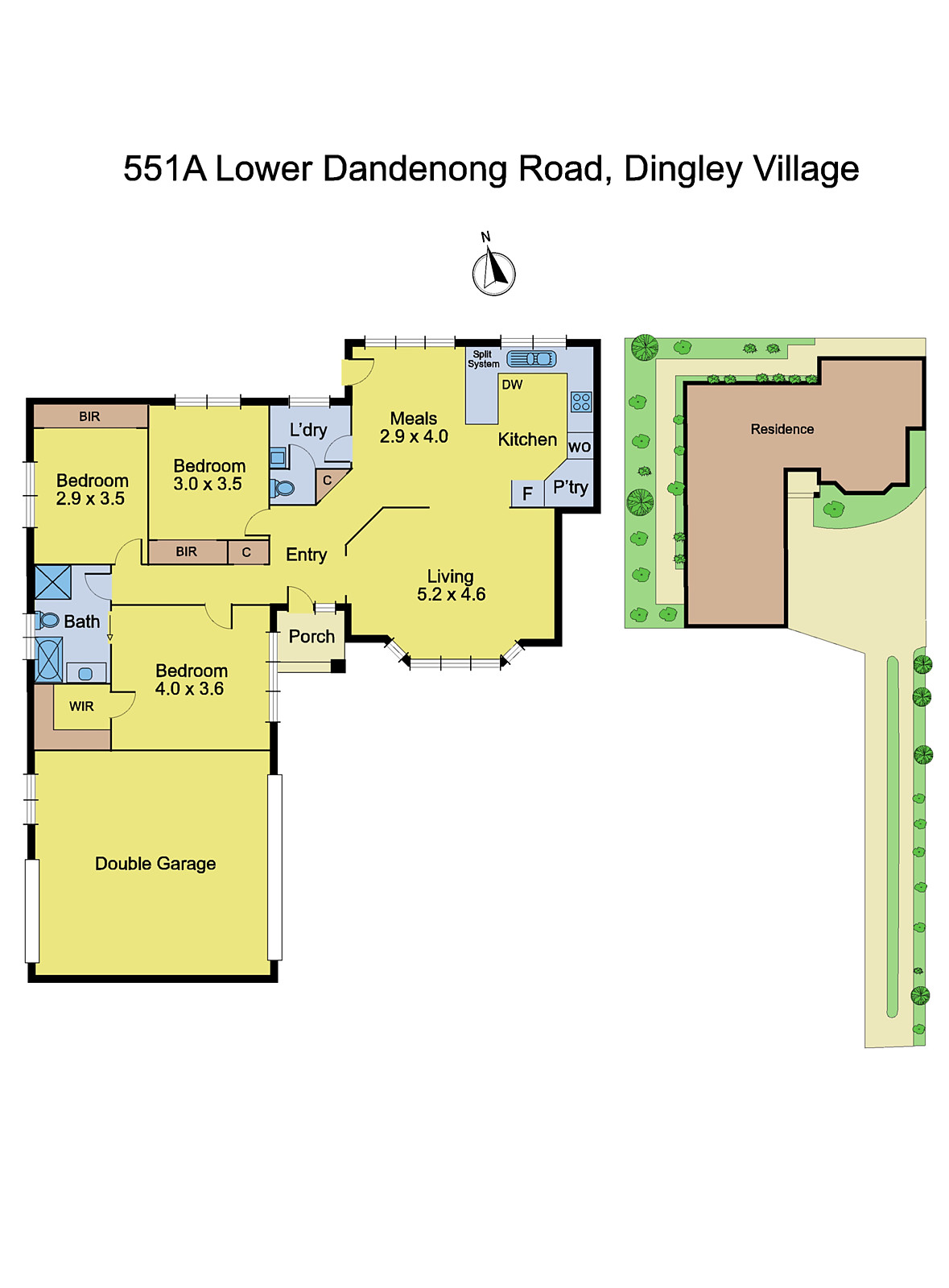 551A Lower Dandenong Road, Dingley Village VIC 3172 - Floorplan