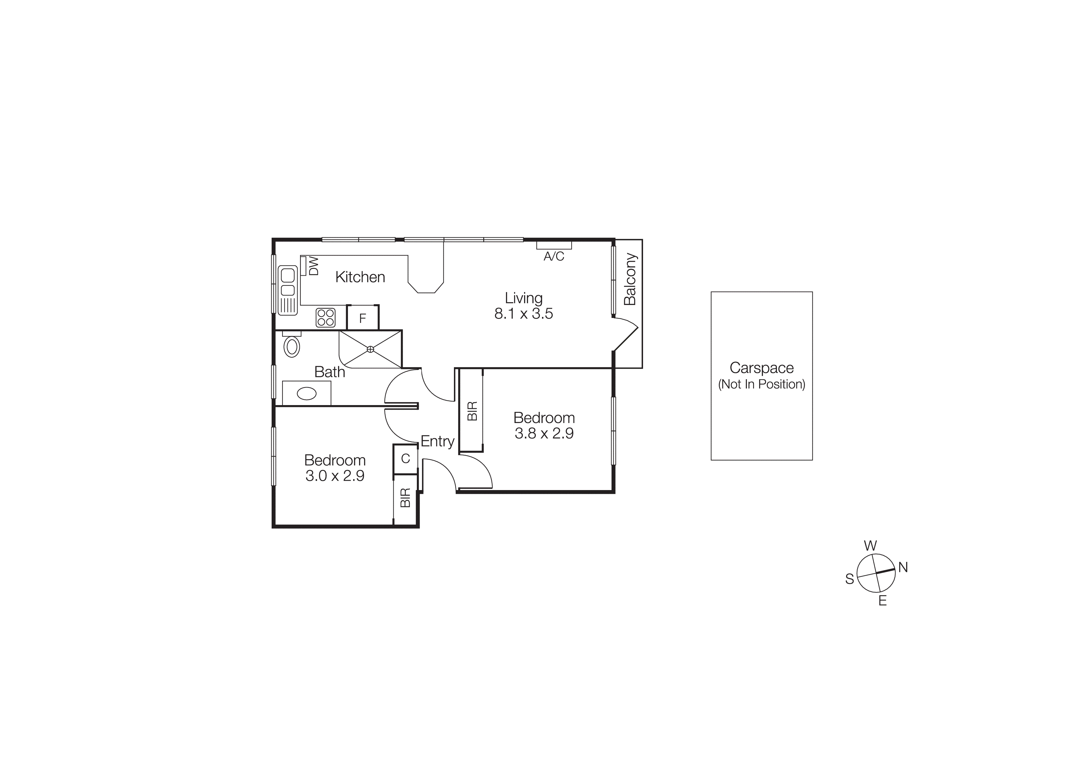 5/52 William Street, Balaclava VIC 3183 - Floorplan
