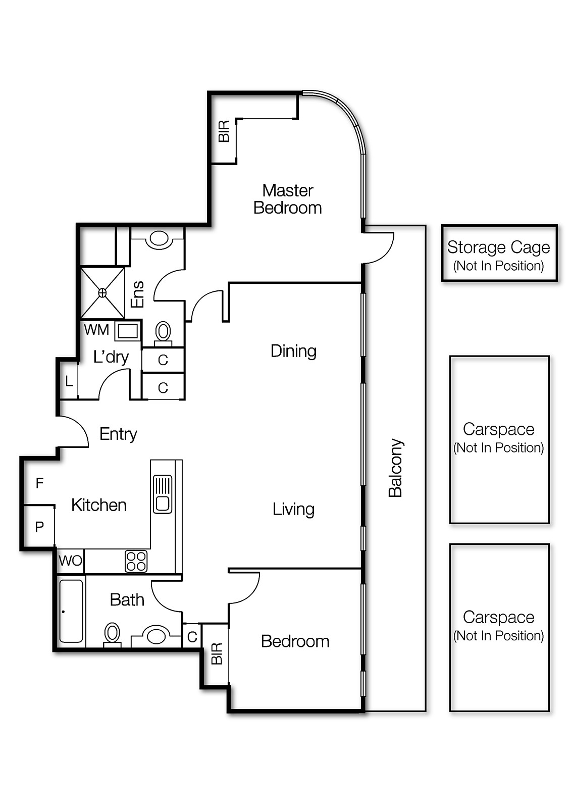 55/4 Seisman Place, Port Melbourne VIC 3207 - Floorplan