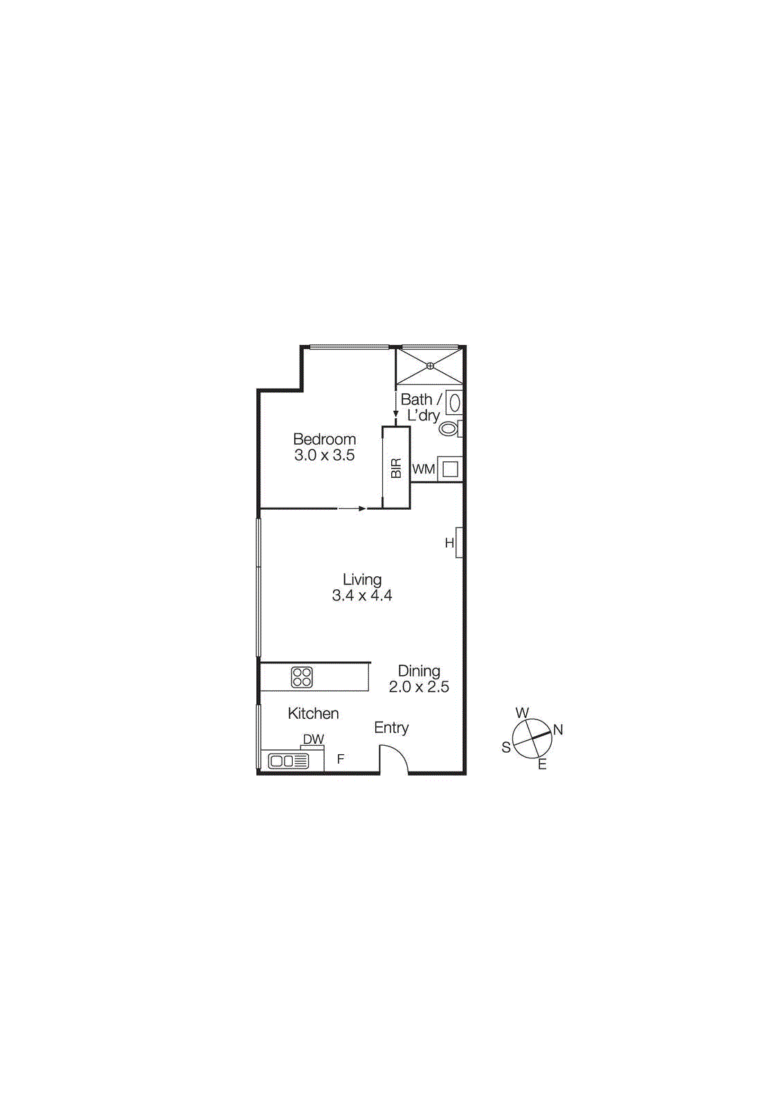 5/55 Barkly Street, St Kilda VIC 3182 - Floorplan
