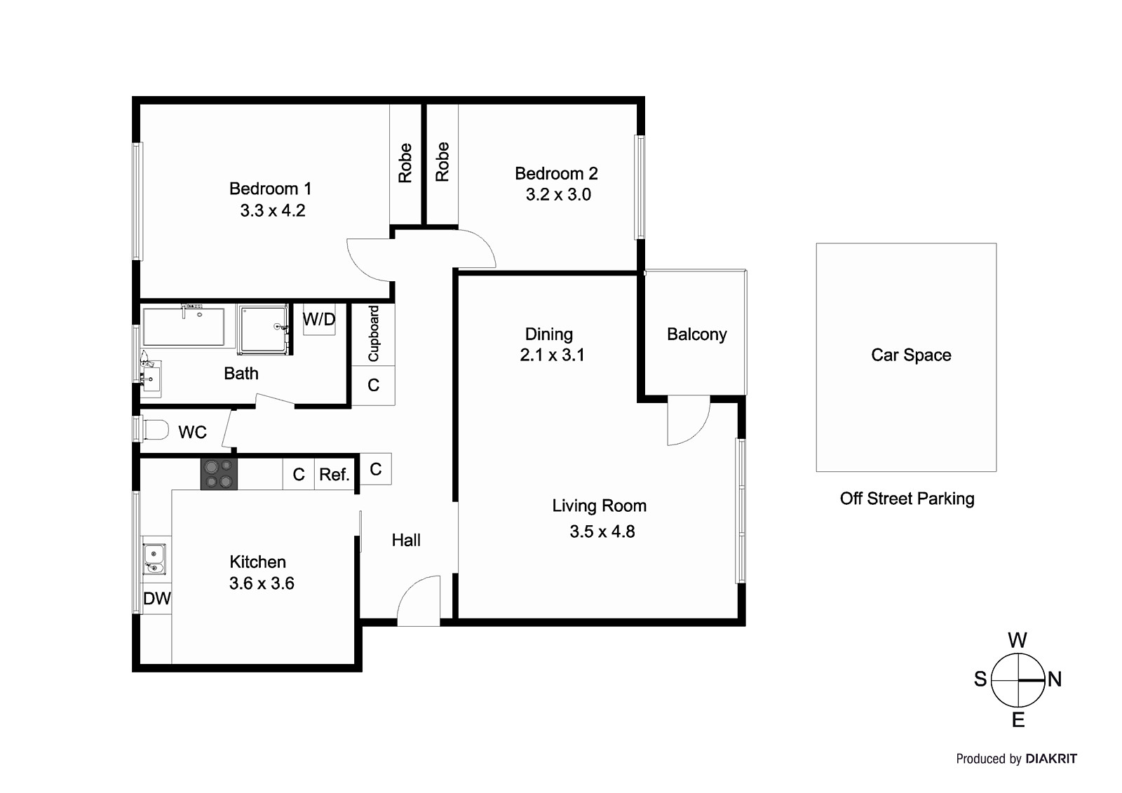 5/56 Westbury Street, St Kilda East VIC 3183 - Floorplan