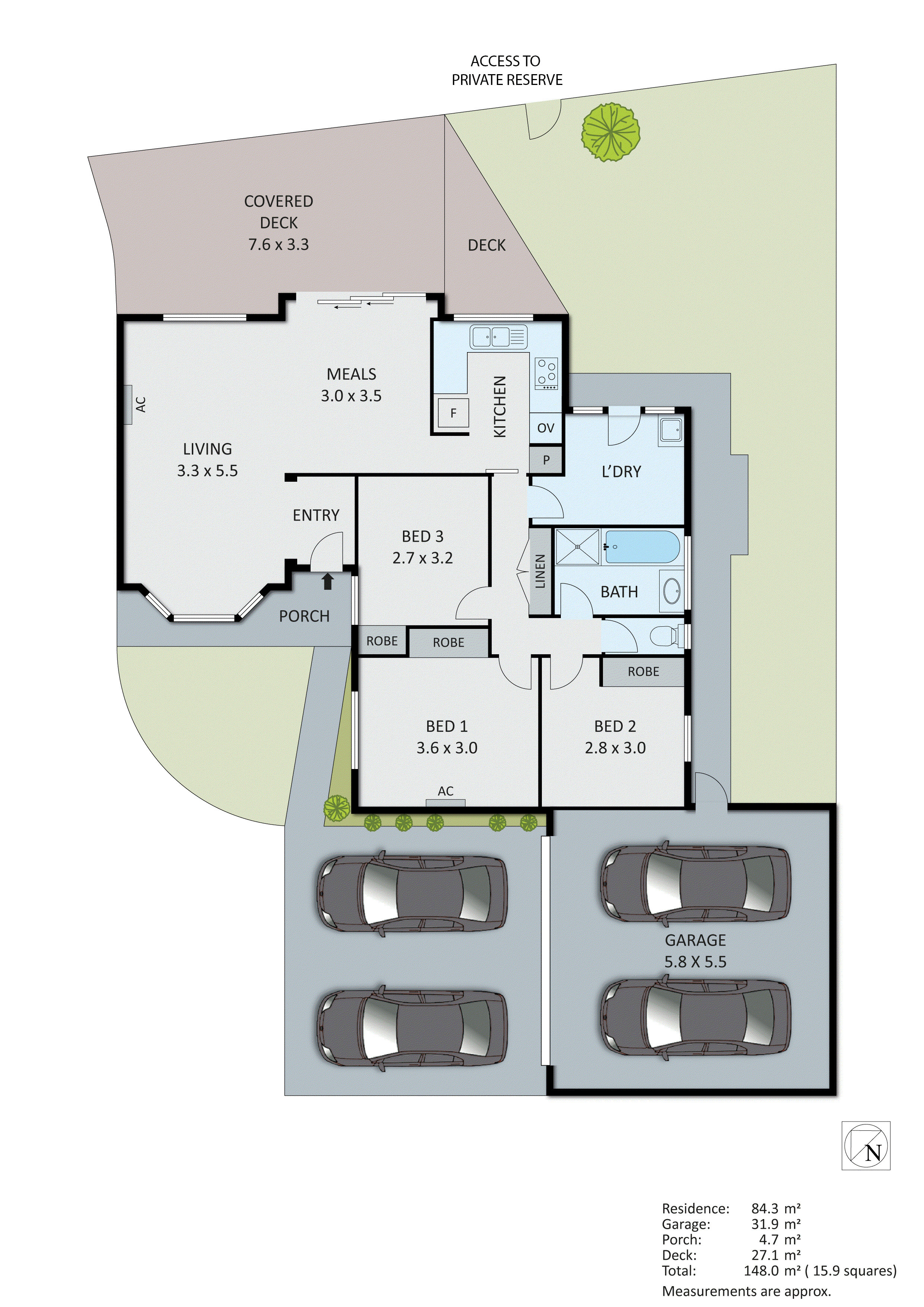 5/57 Centre Dandenong Road, Dingley Village VIC 3172 - Floorplan