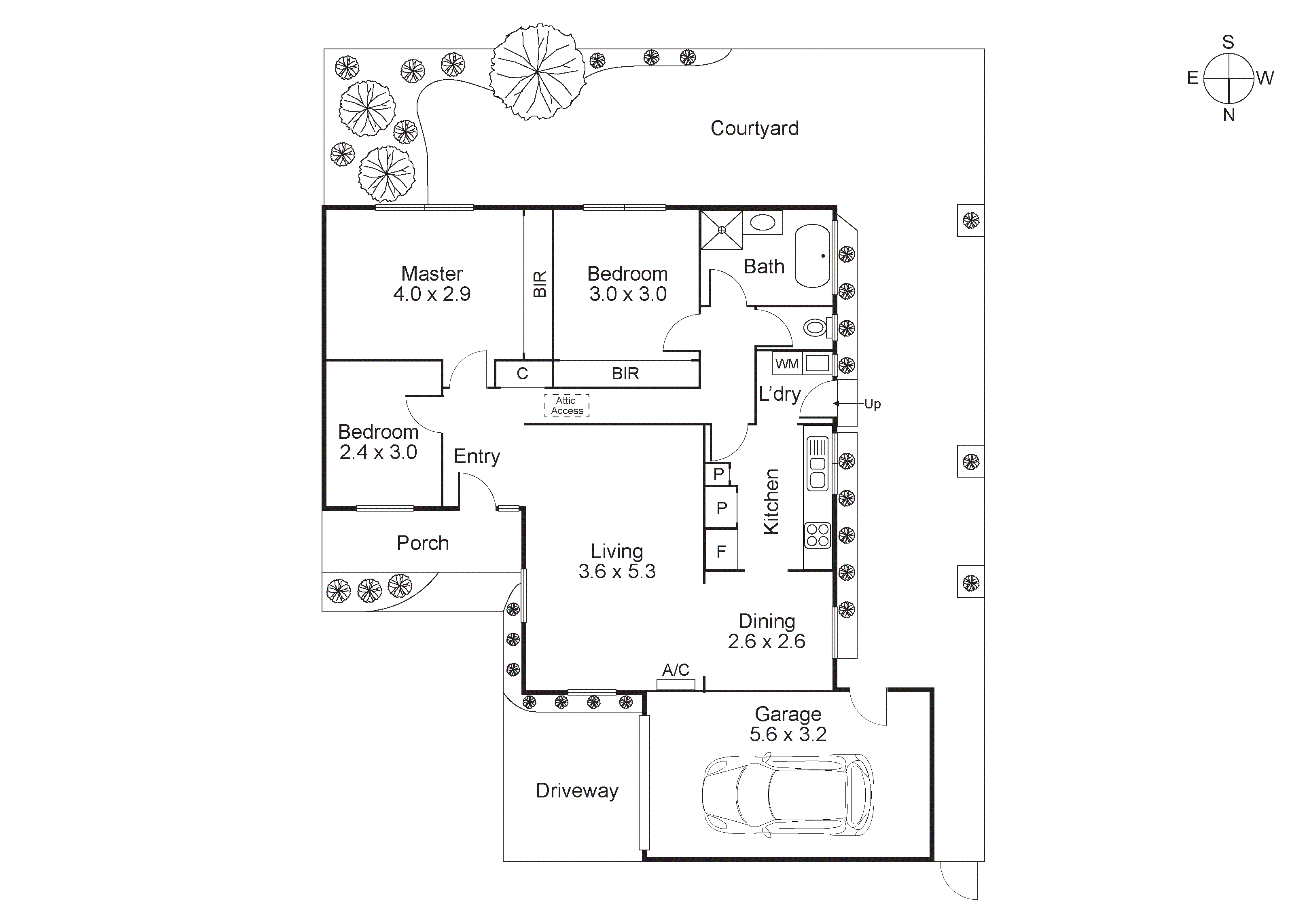 5/58 Crisp Street, Hampton VIC 3188 - Floorplan