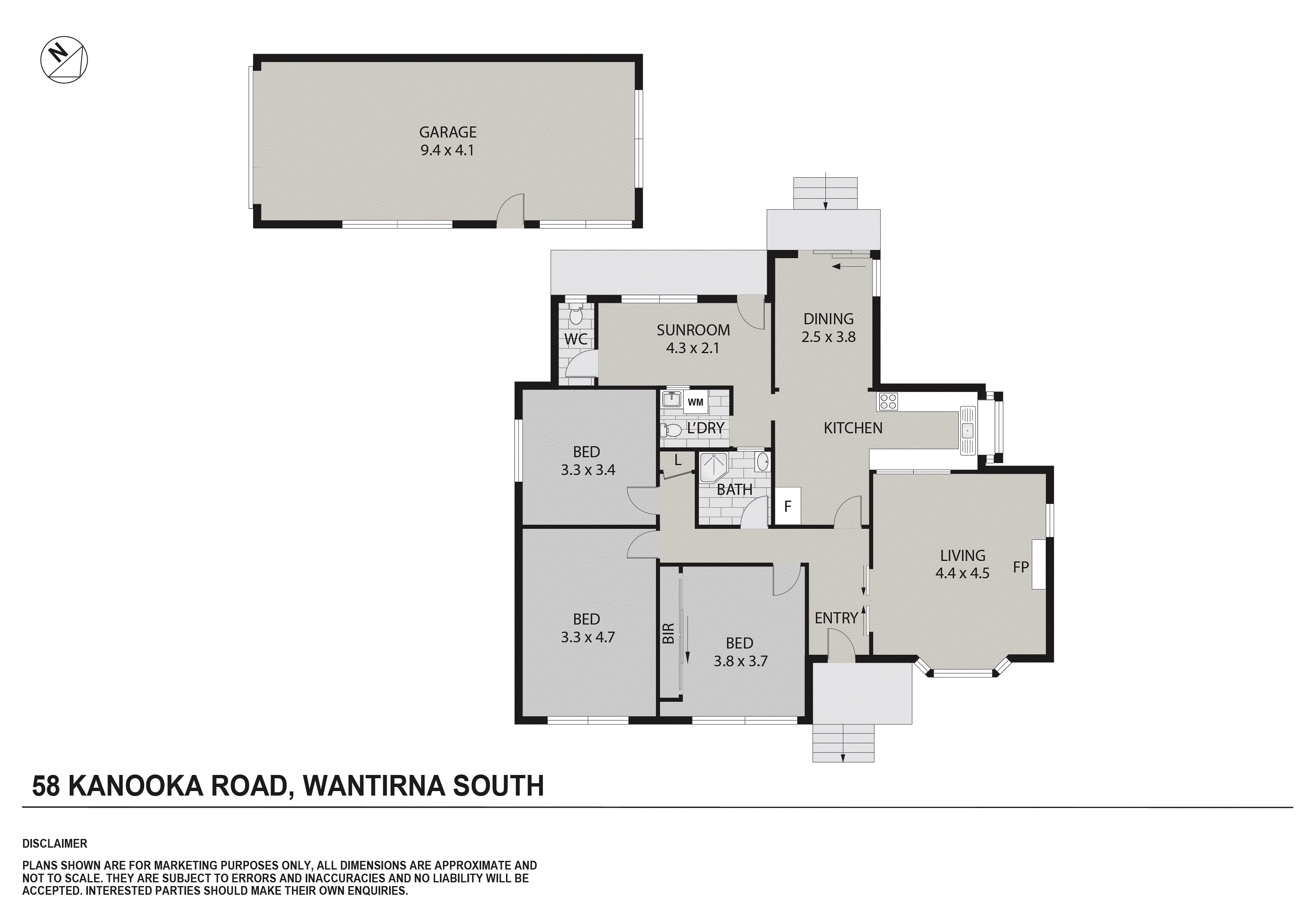 56 & 58 Kanooka Road, Wantirna South VIC 3152 - Floorplan