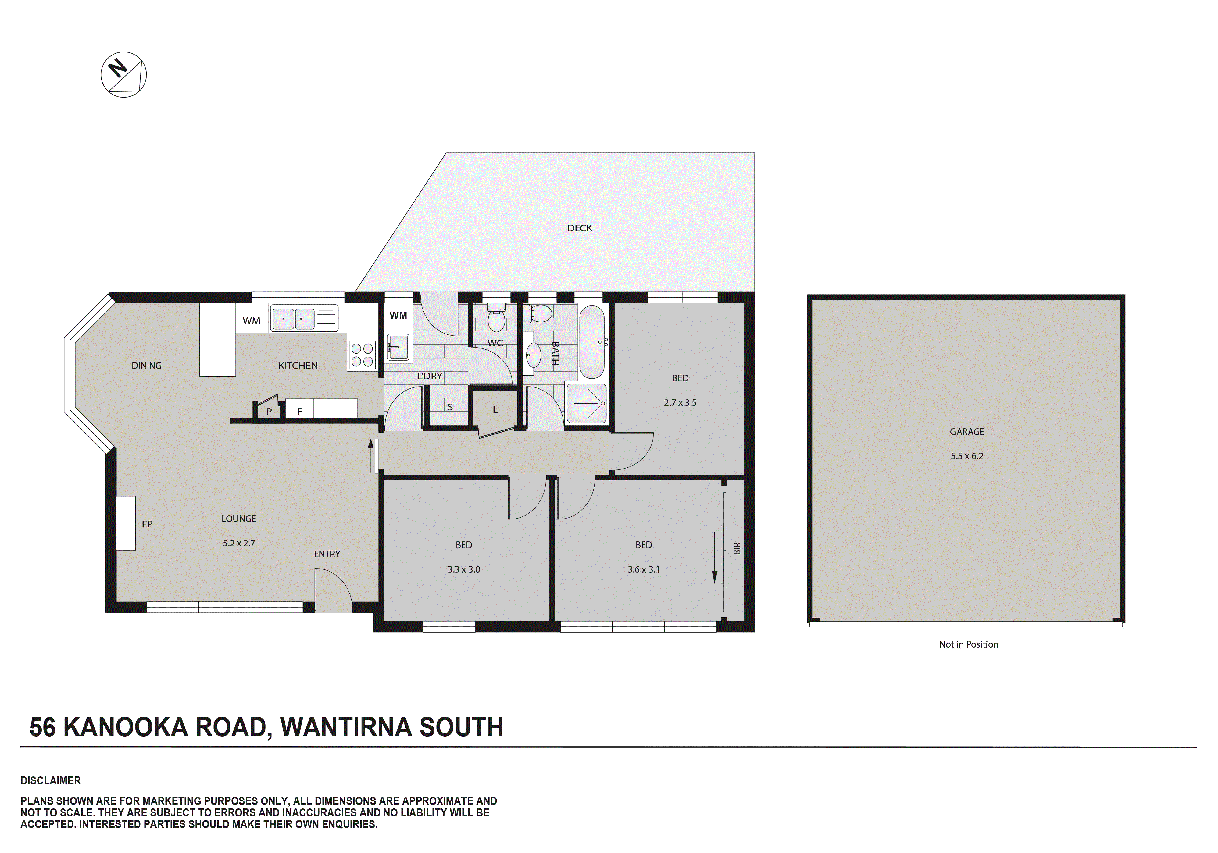 56 & 58 Kanooka Road, Wantirna South VIC 3152 - Floorplan