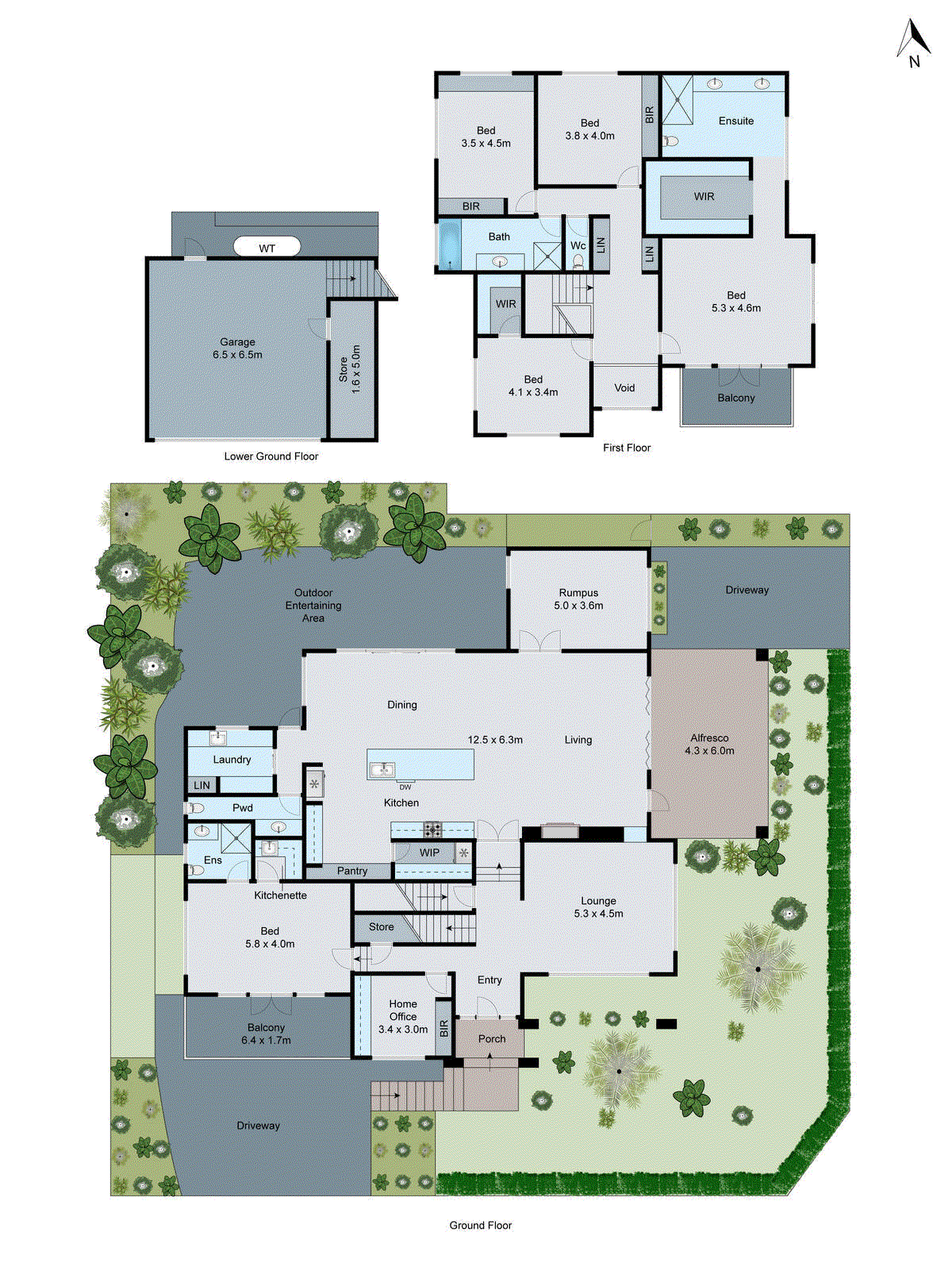 56-58 Kyeema Avenue, Highton VIC 3216 - Floorplan