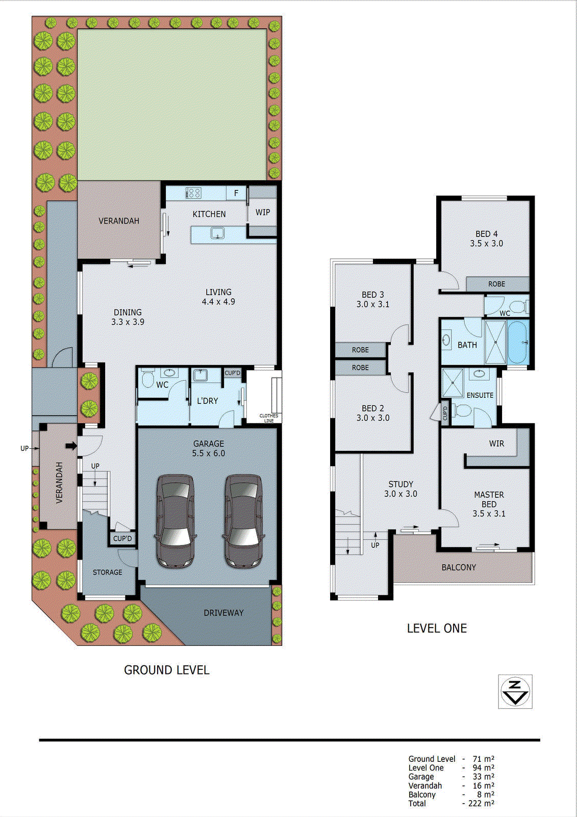 56 Abercrombie Avenue, Keysborough VIC 3173 - Floorplan