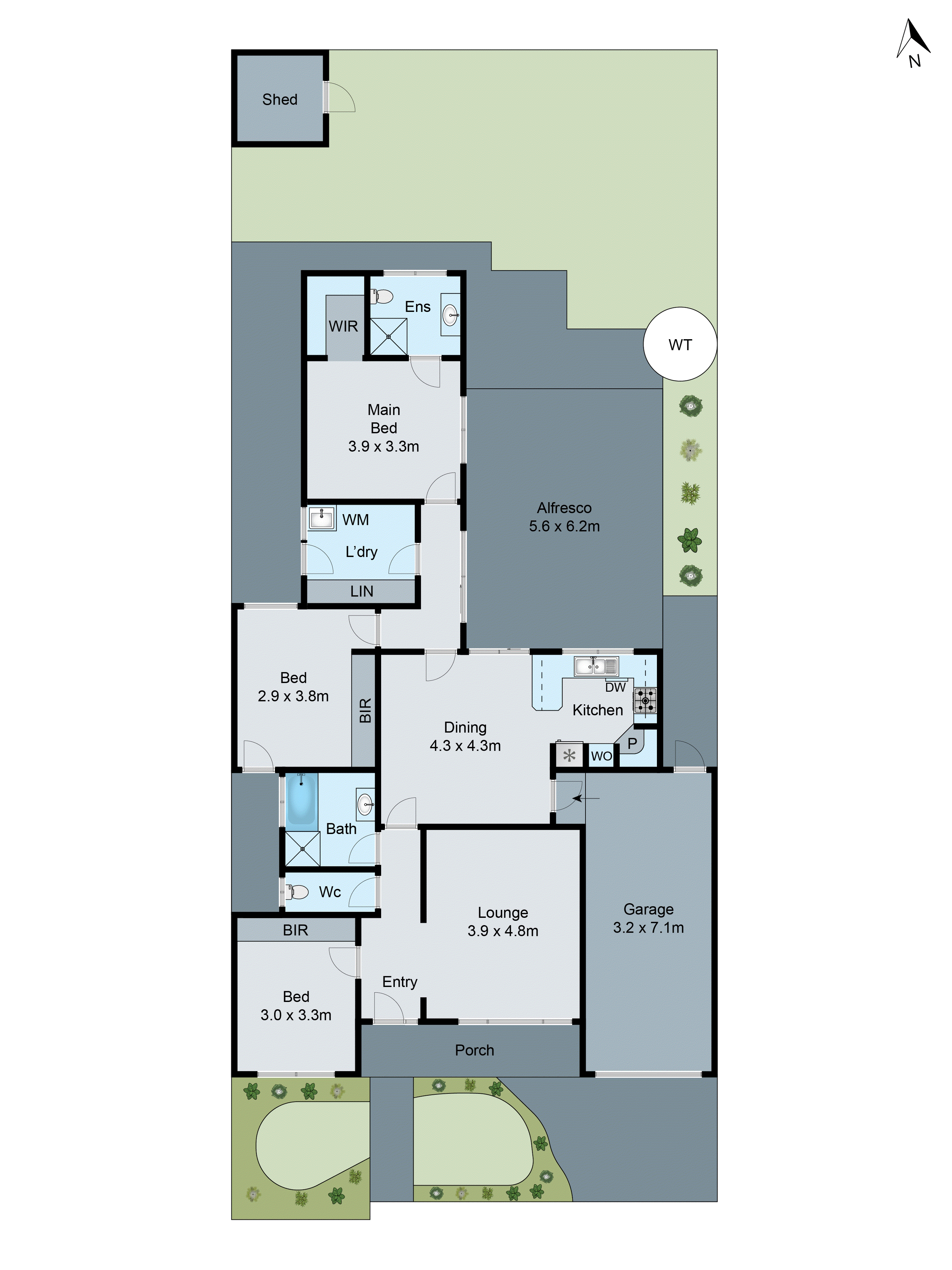 56 Blackbird Circuit, Lara VIC 3212 - Floorplan