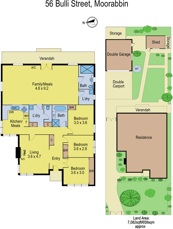 56 Bulli Street, Moorabbin VIC 3189 - Floorplan