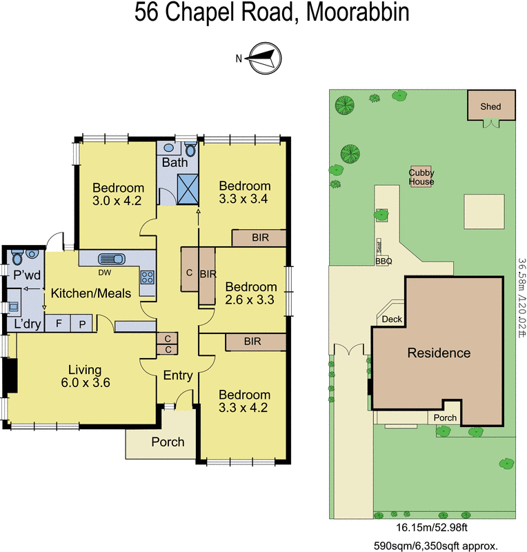56 Chapel Road, Moorabbin VIC 3189 - Floorplan