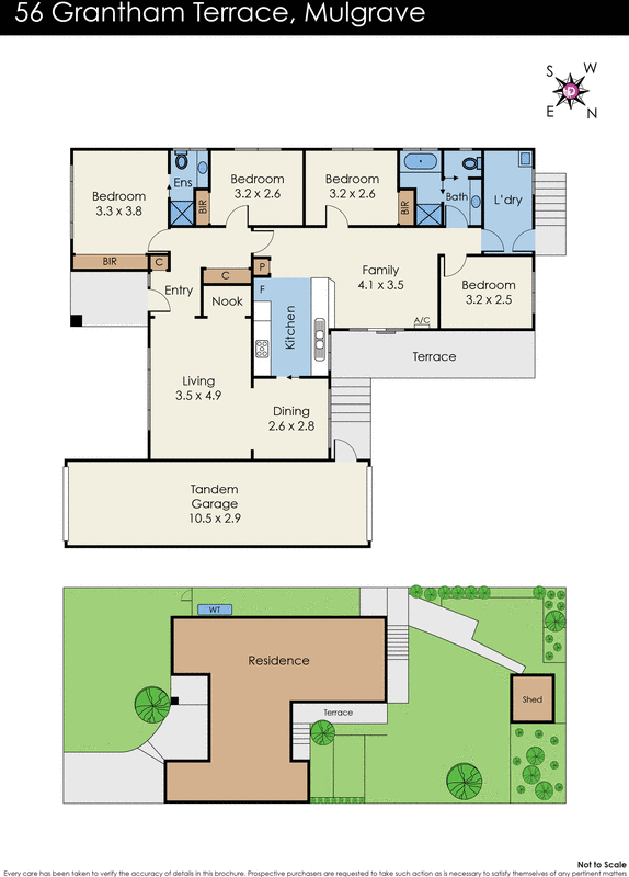 56 Grantham Terrace, Mulgrave VIC 3170 - Floorplan