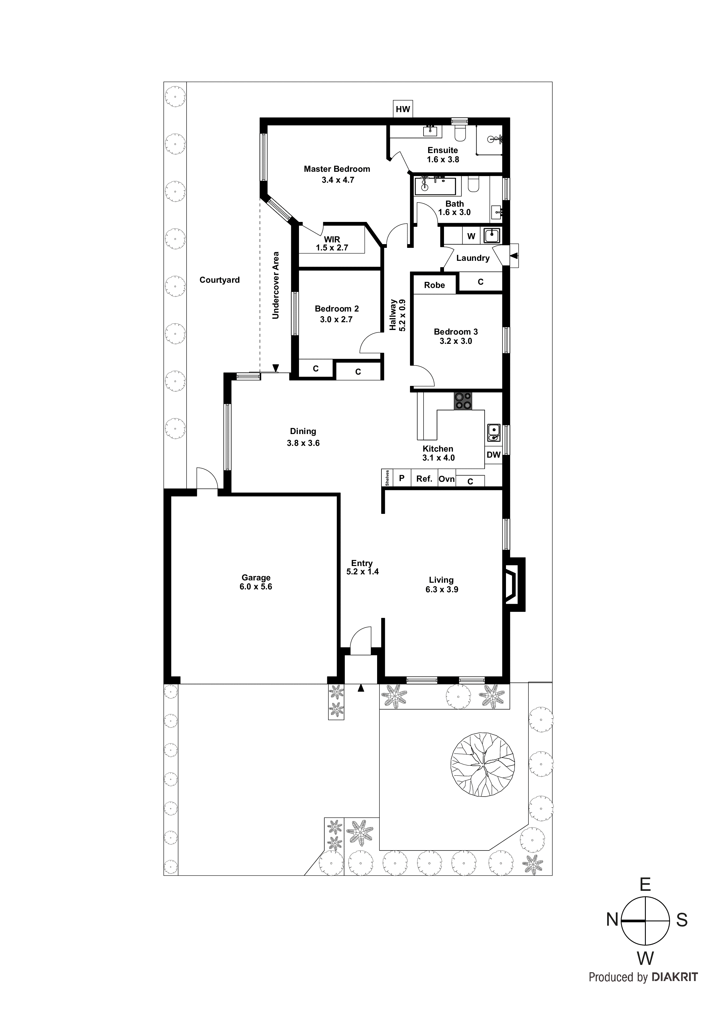 56 Haldane Street, Beaumaris VIC 3193 - Floorplan