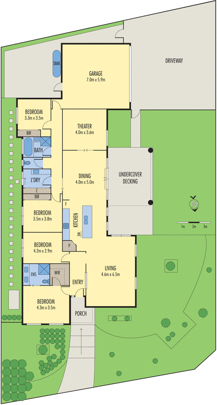 56 Pethajohn Parade, Grovedale VIC 3216 - Floorplan
