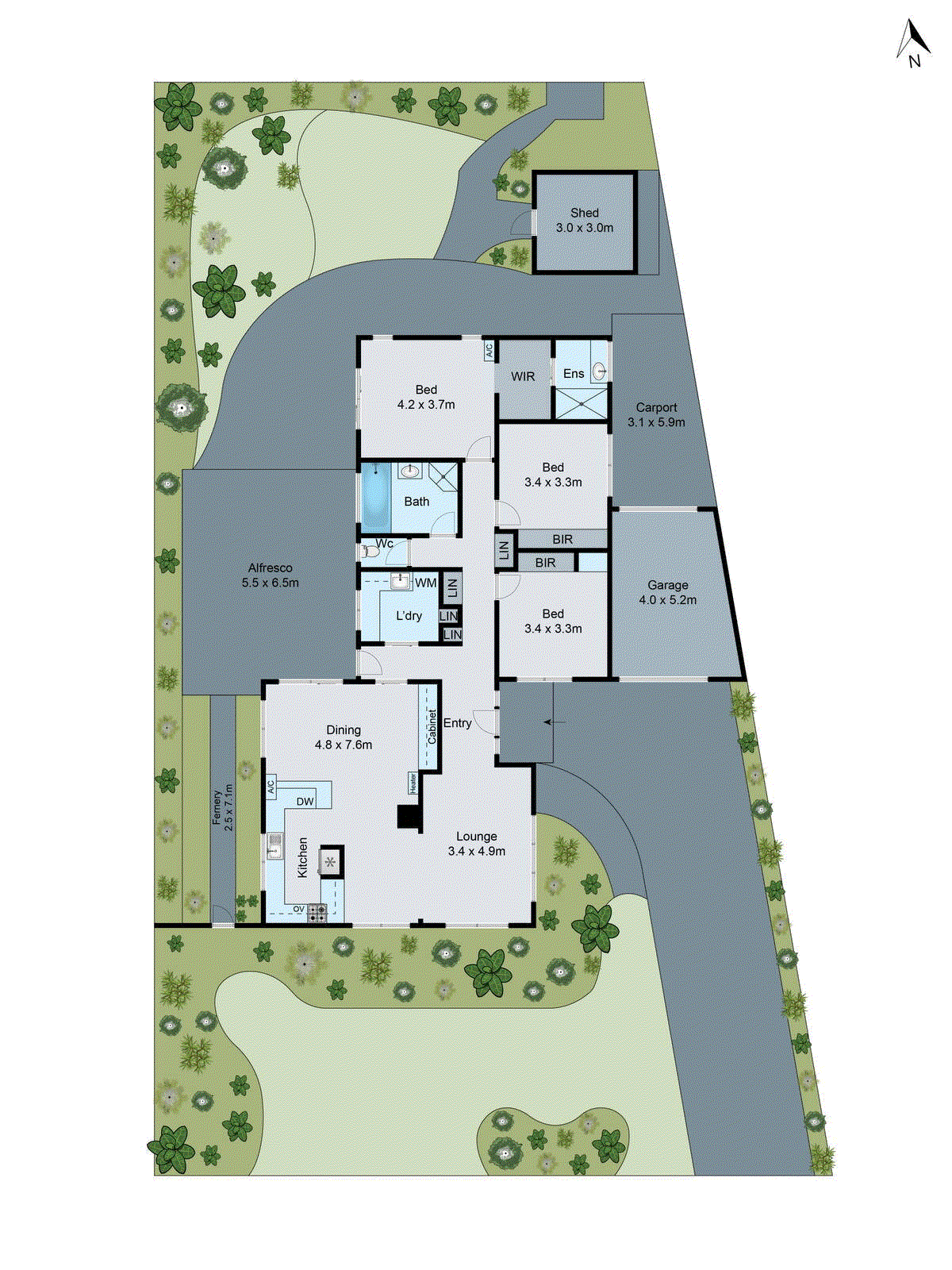 56 Pioneer Road, Grovedale VIC 3216 - Floorplan