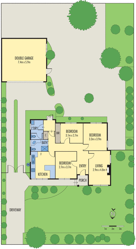 56 Power Avenue, Ashwood VIC 3147 - Floorplan