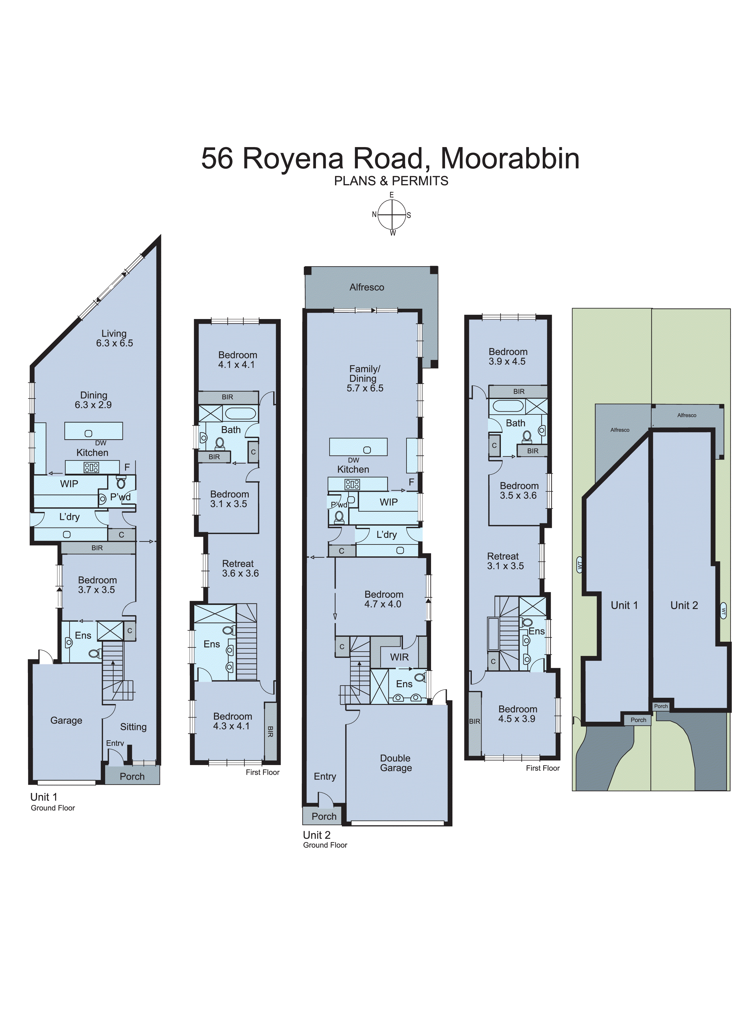56 Royena Road, Moorabbin VIC 3189 - Floorplan