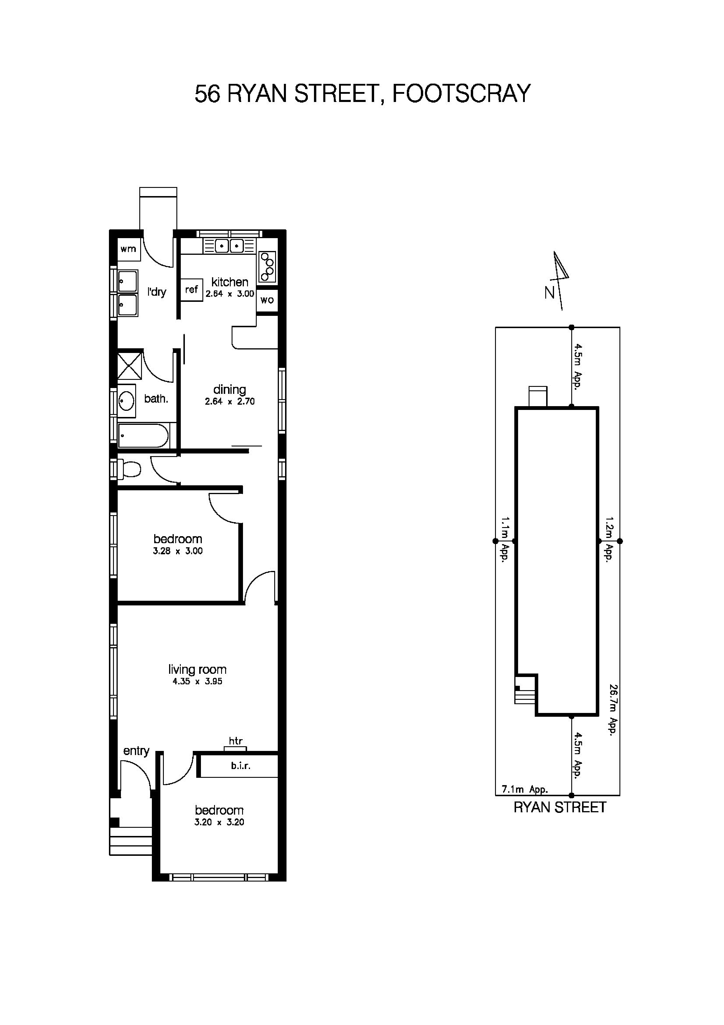 56 Ryan Street, FOOTSCRAY VIC 3011 - Floorplan