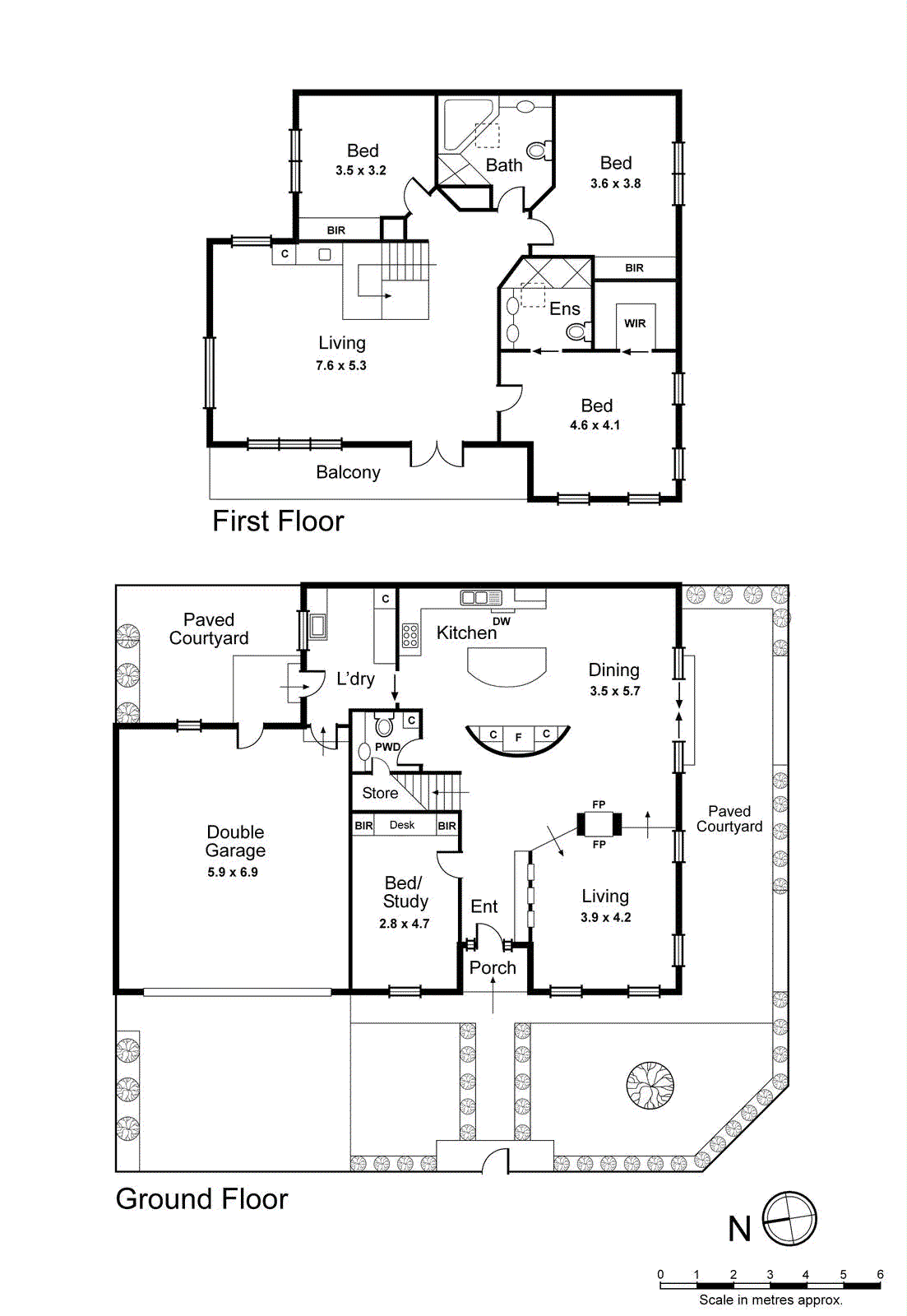 56 Sargood Street, Hampton VIC 3188 - Floorplan