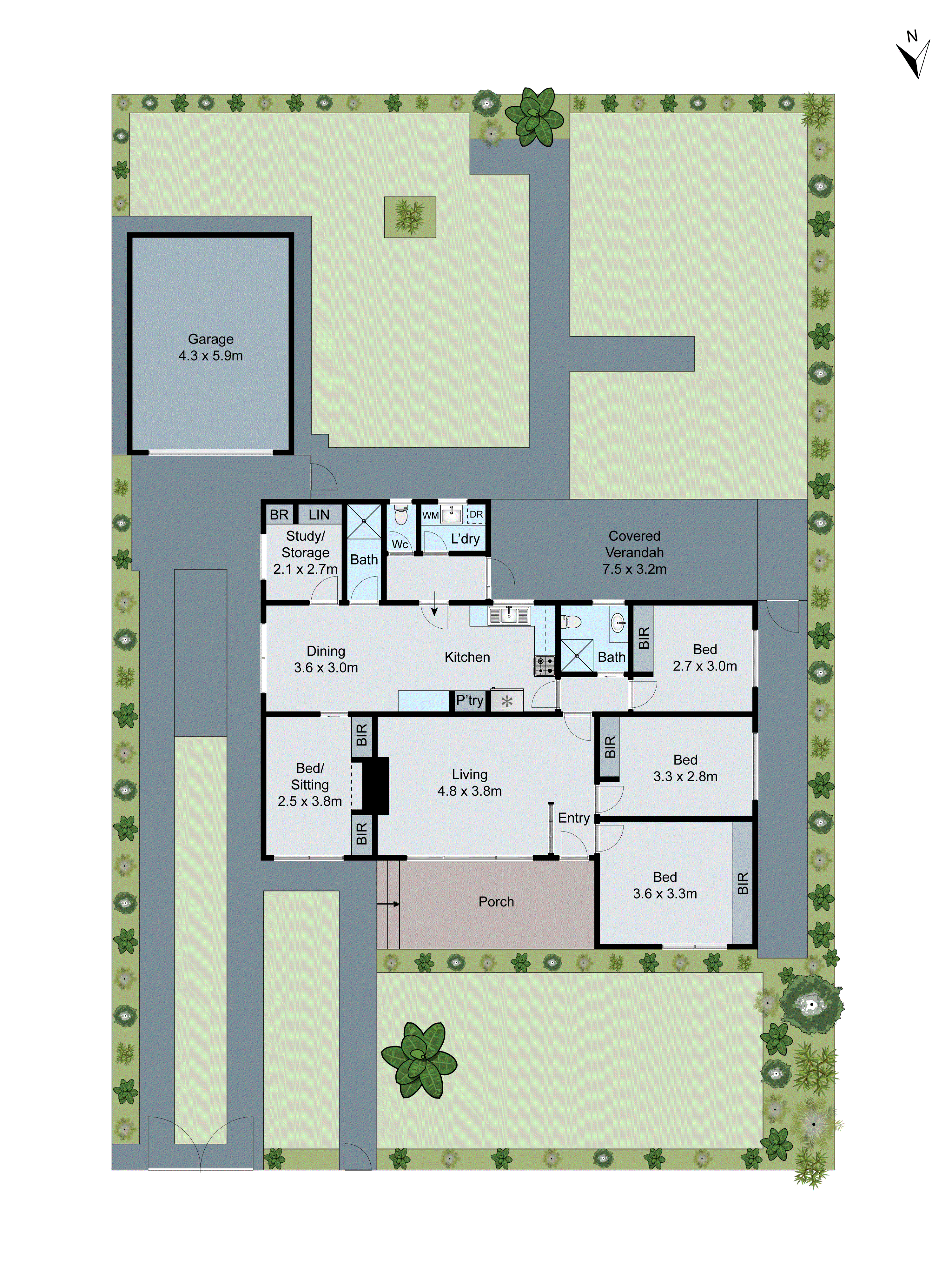 56 St James Street, St Albans Park VIC 3219 - Floorplan