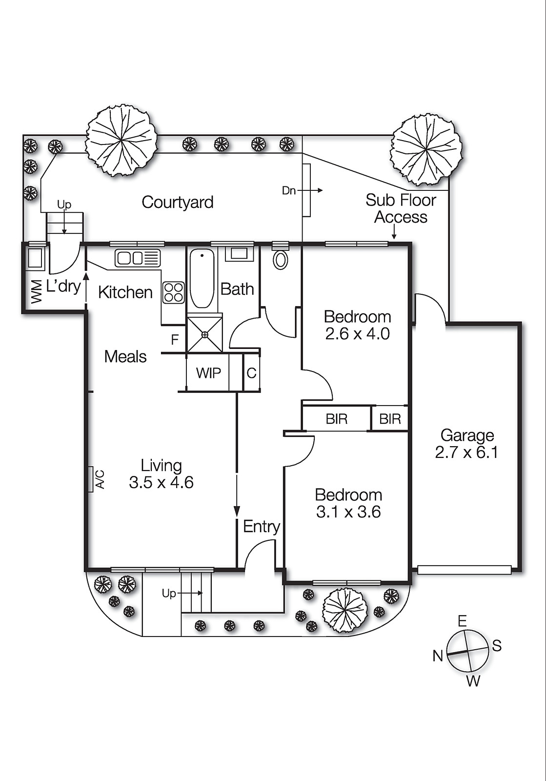 5/6 Thistle Grove, Highett VIC 3190 - Floorplan