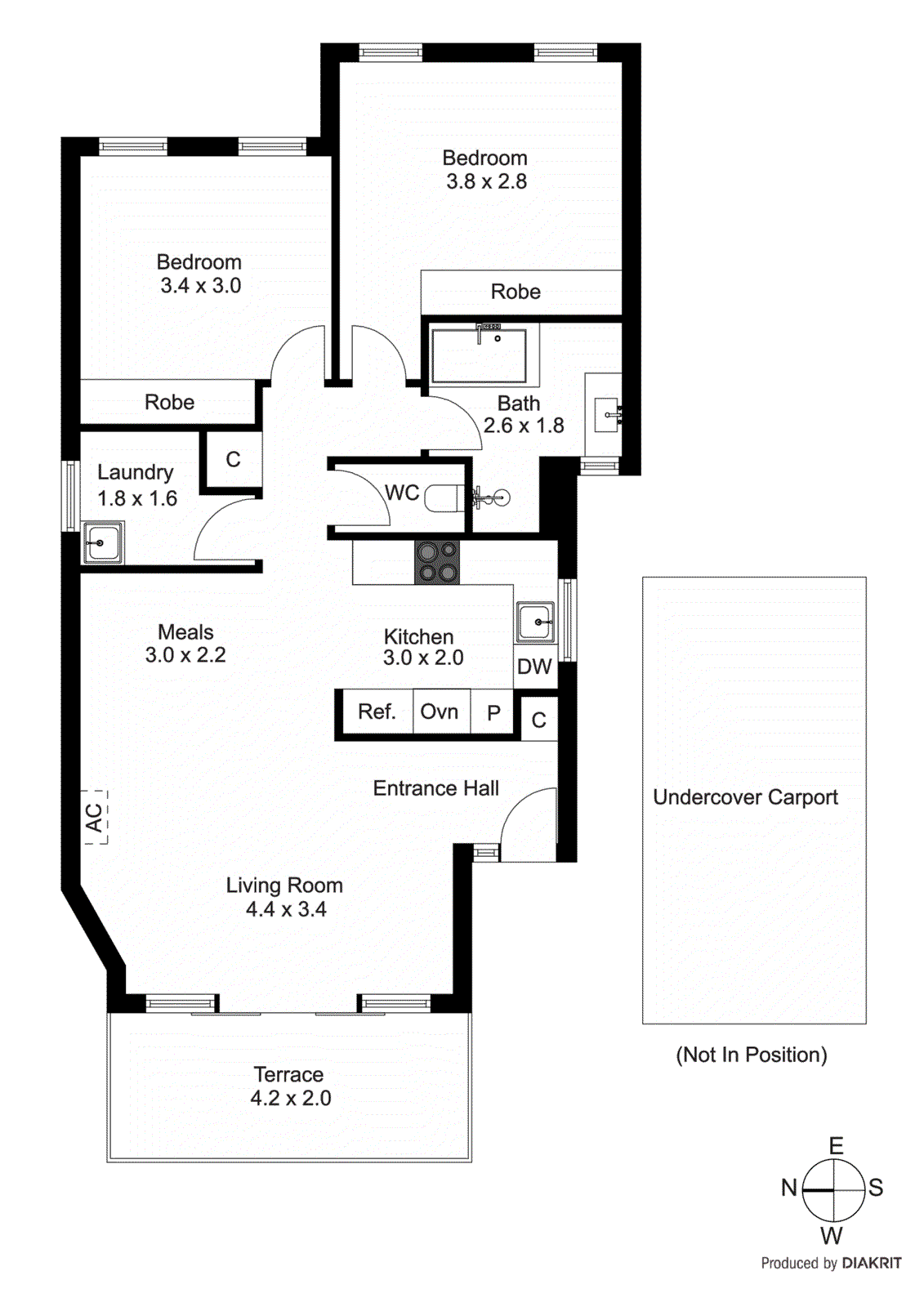 5/60 Beach Road, Mentone VIC 3194 - Floorplan