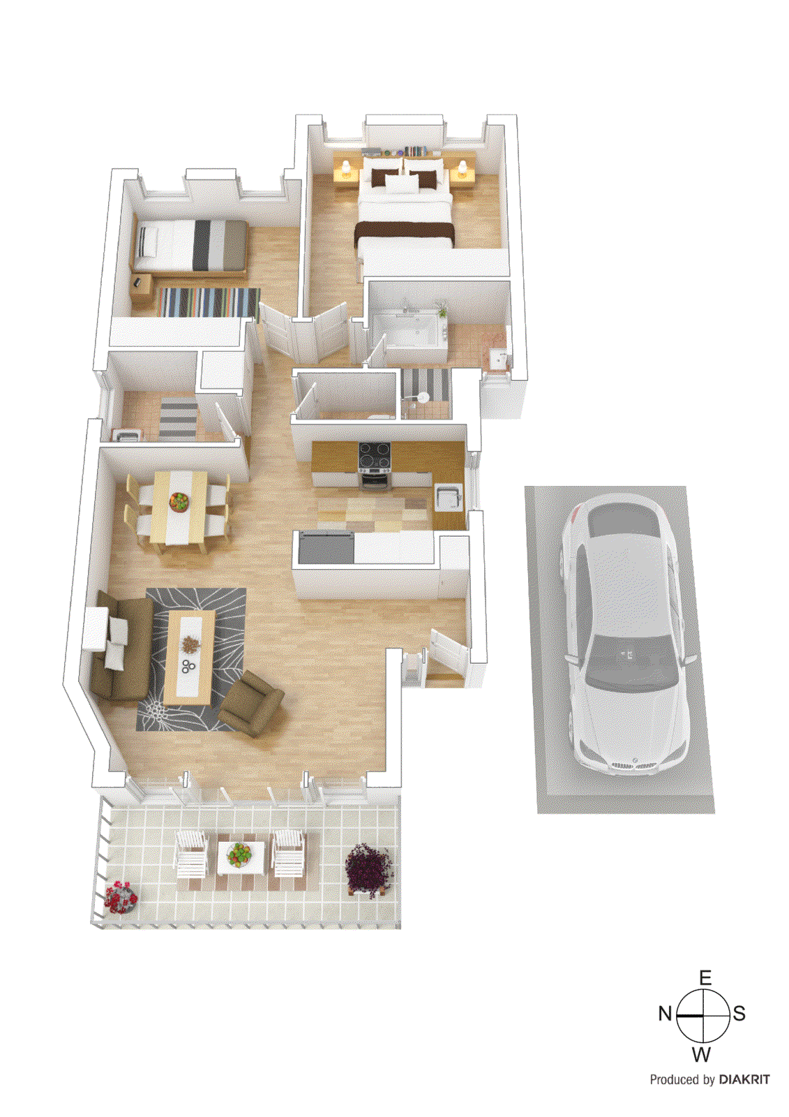 5/60 Beach Road, Mentone VIC 3194 - Floorplan