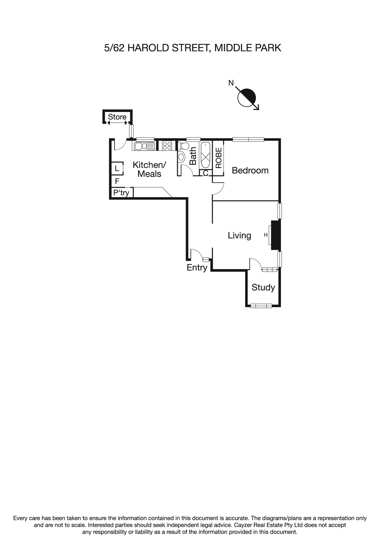 5/62 Harold Street, MIDDLE PARK VIC 3206 - Floorplan
