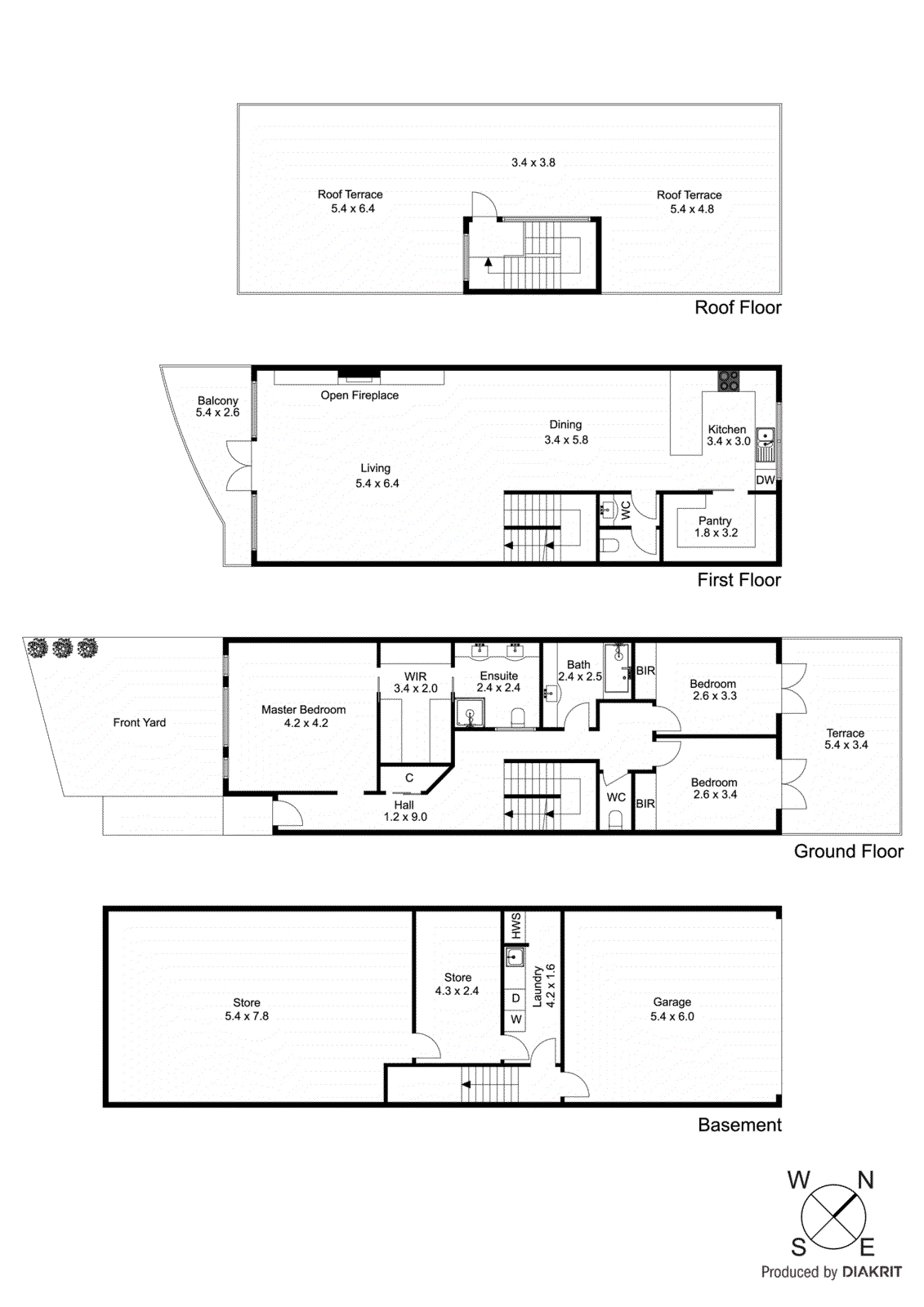 56A Beach Road, Hampton VIC 3188 - Floorplan