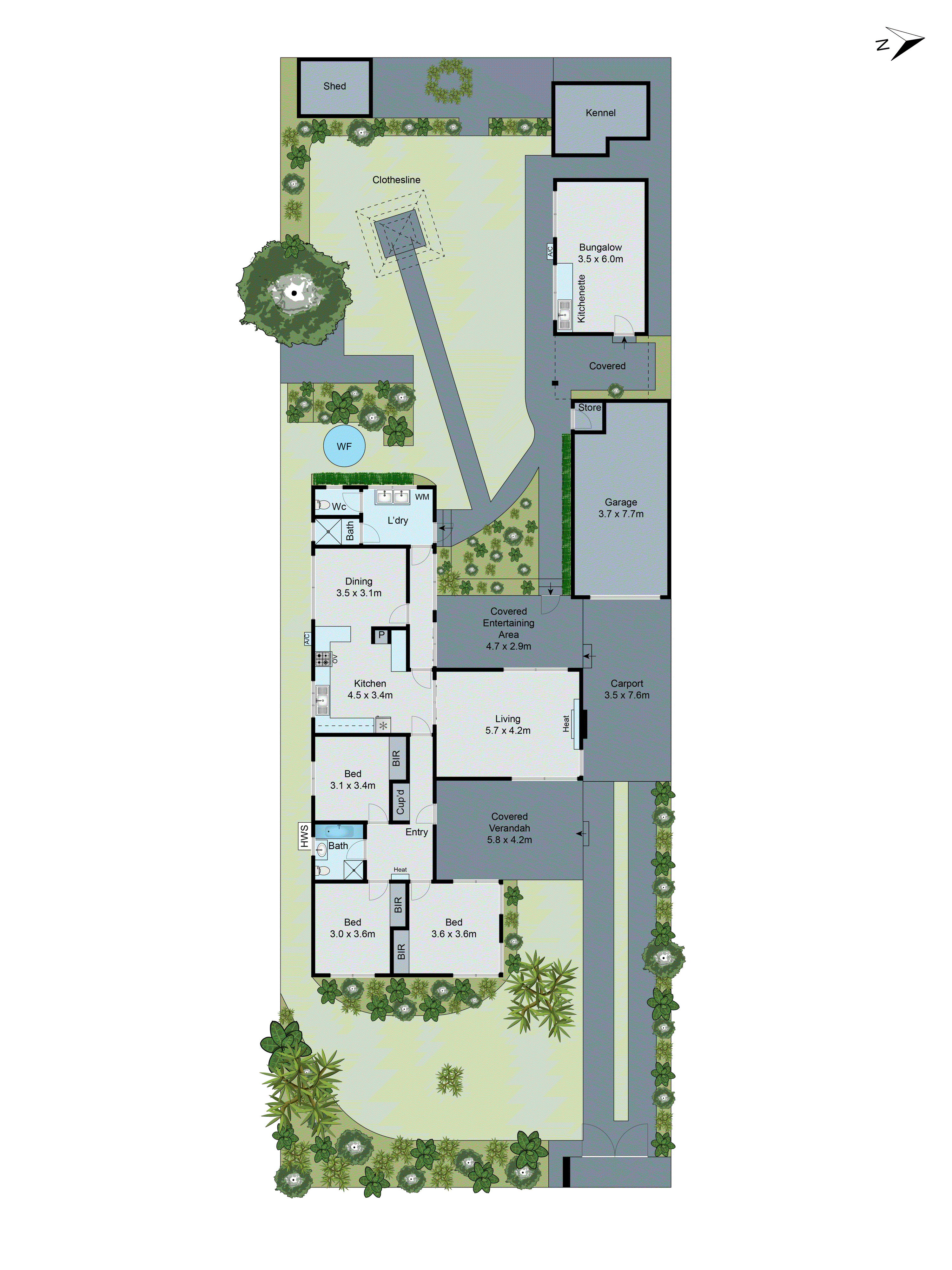 57 Crawford Road, Clarinda VIC 3169 - Floorplan