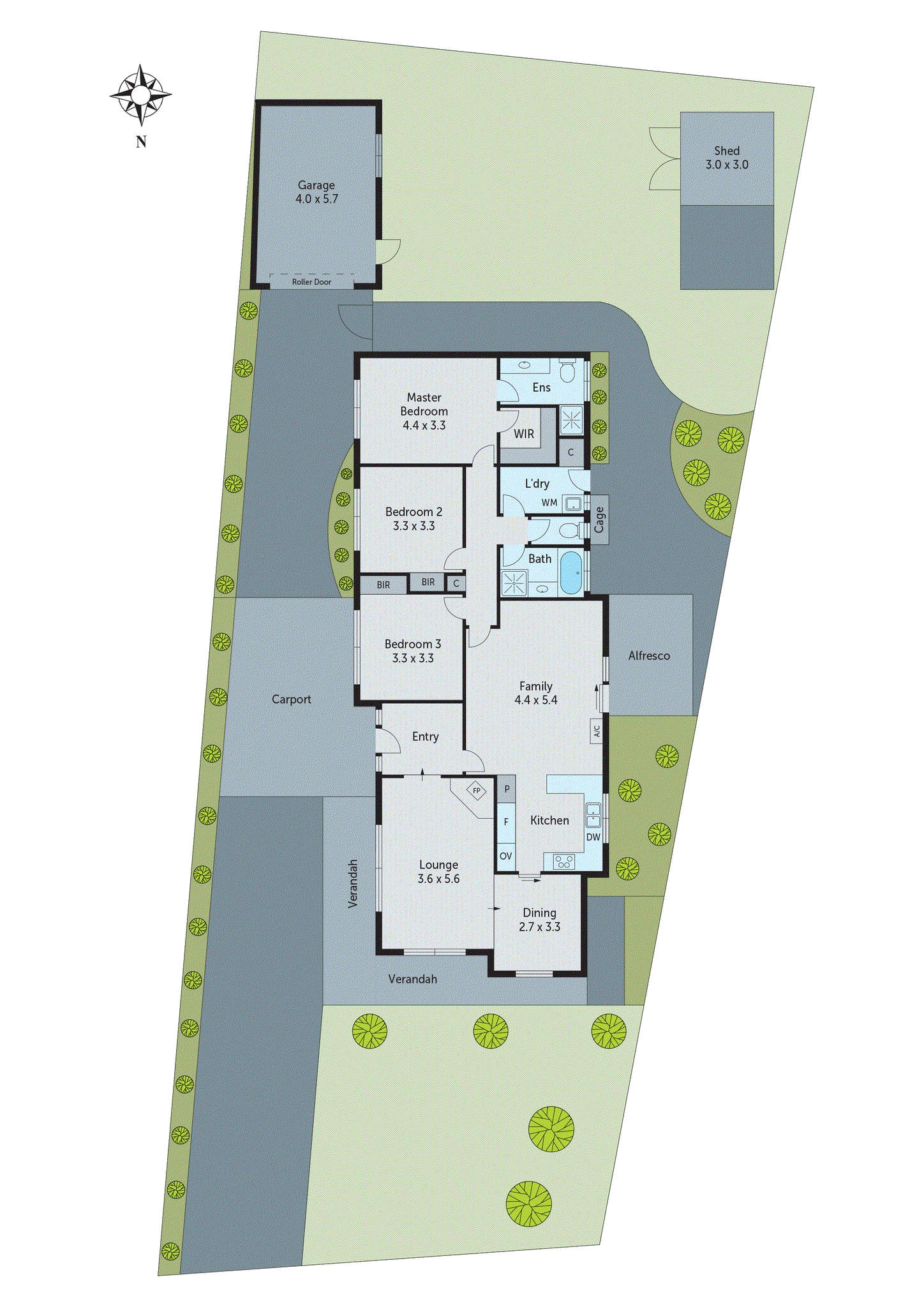 57 Dundundra Drive, Clifton Springs VIC 3222 - Floorplan