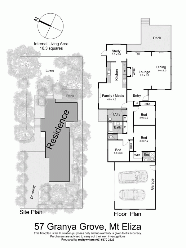 57 Granya Grove, MOUNT ELIZA VIC 3930 - Floorplan